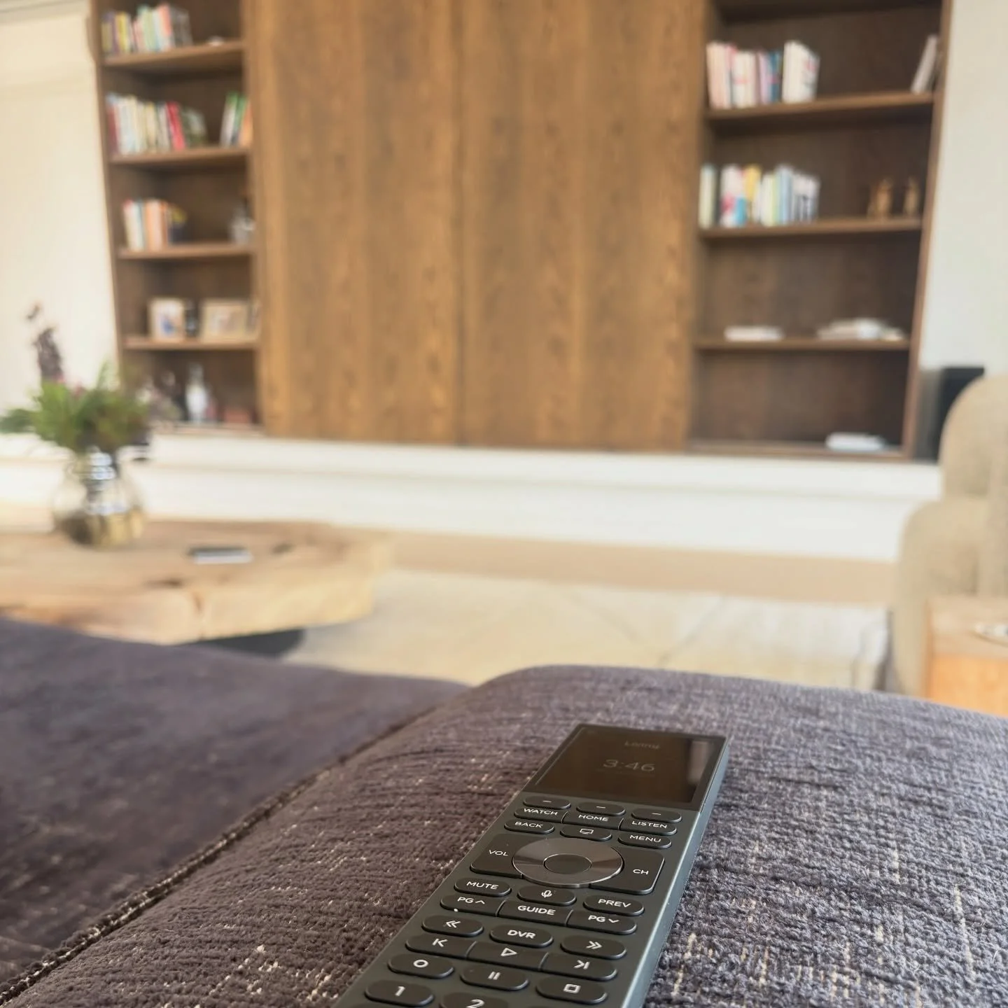 One button unlocks entertainment mode : lights, TV, Audio and temperature control. Out latest smart integrated home in #capetown