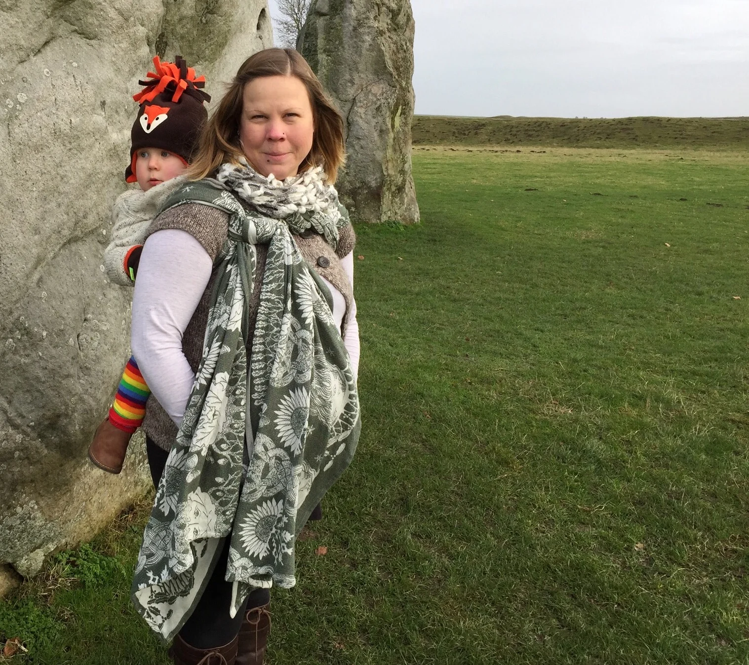 Winter Solstice at Avebury with Baie's Oak & Holly King
