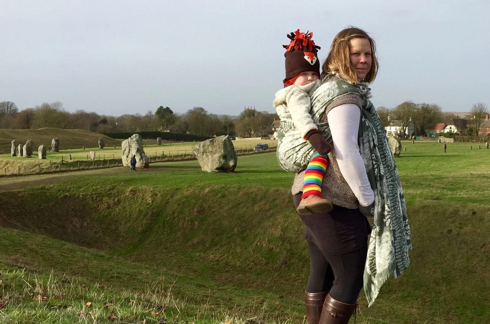 Winter Solstice at Avebury with Baie's Oak & Holly King