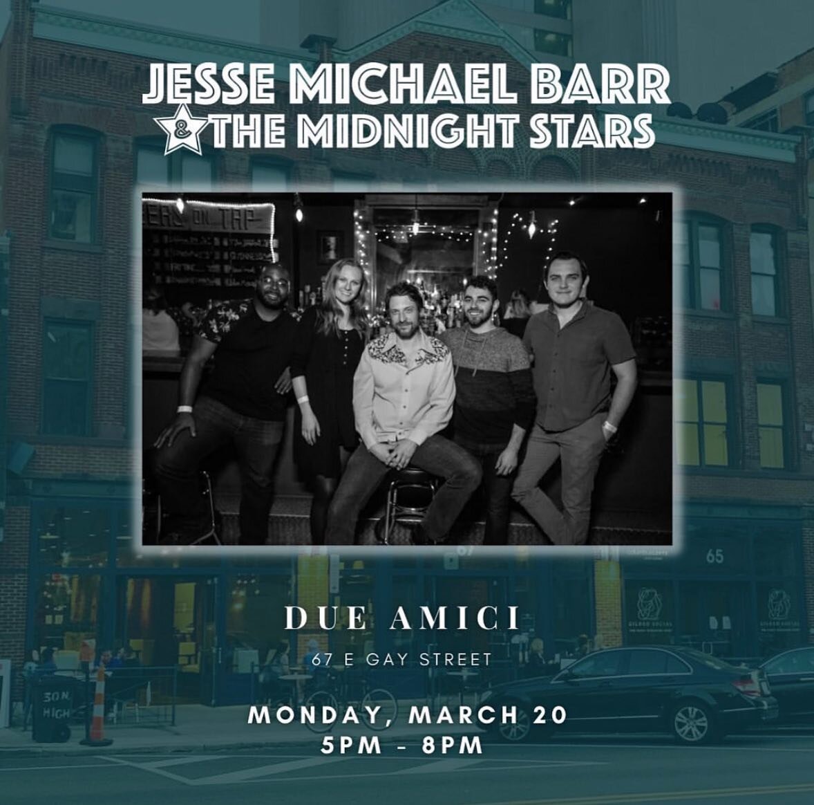 Live Music Mondays tonight with @jessembarr starts at 5pm! 

Happy Hour 3-6:30 with half off appetizers, pizzas, glasses of wine, beers, and house mules. 

Uncorked wine night with half off ALL bottles of wine. 

&bull;
&bull;
&bull;
&bull;
&bull;
#d