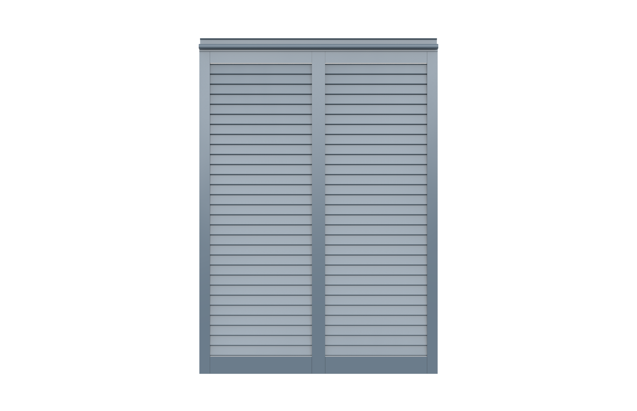 Privacy Bahama with Vertical Mullion option