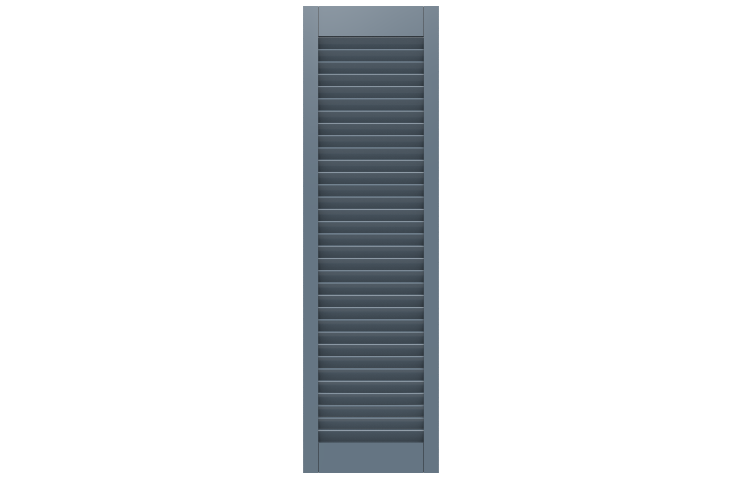 Deep South Louver without Mid Rail
