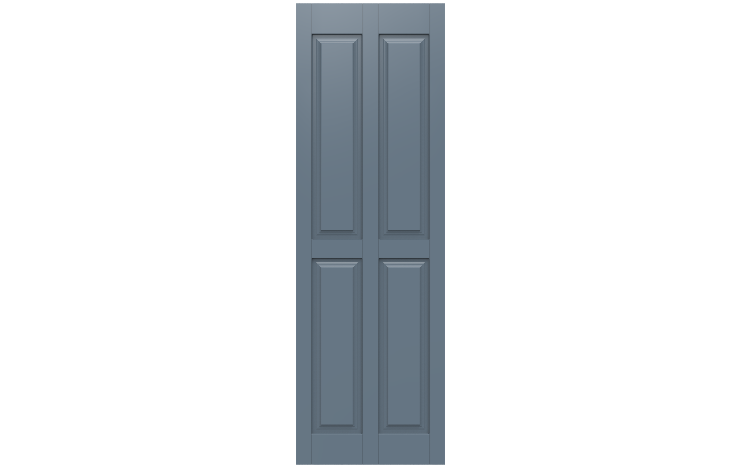 Deep South Raised Panel with Center Vertical Stile option