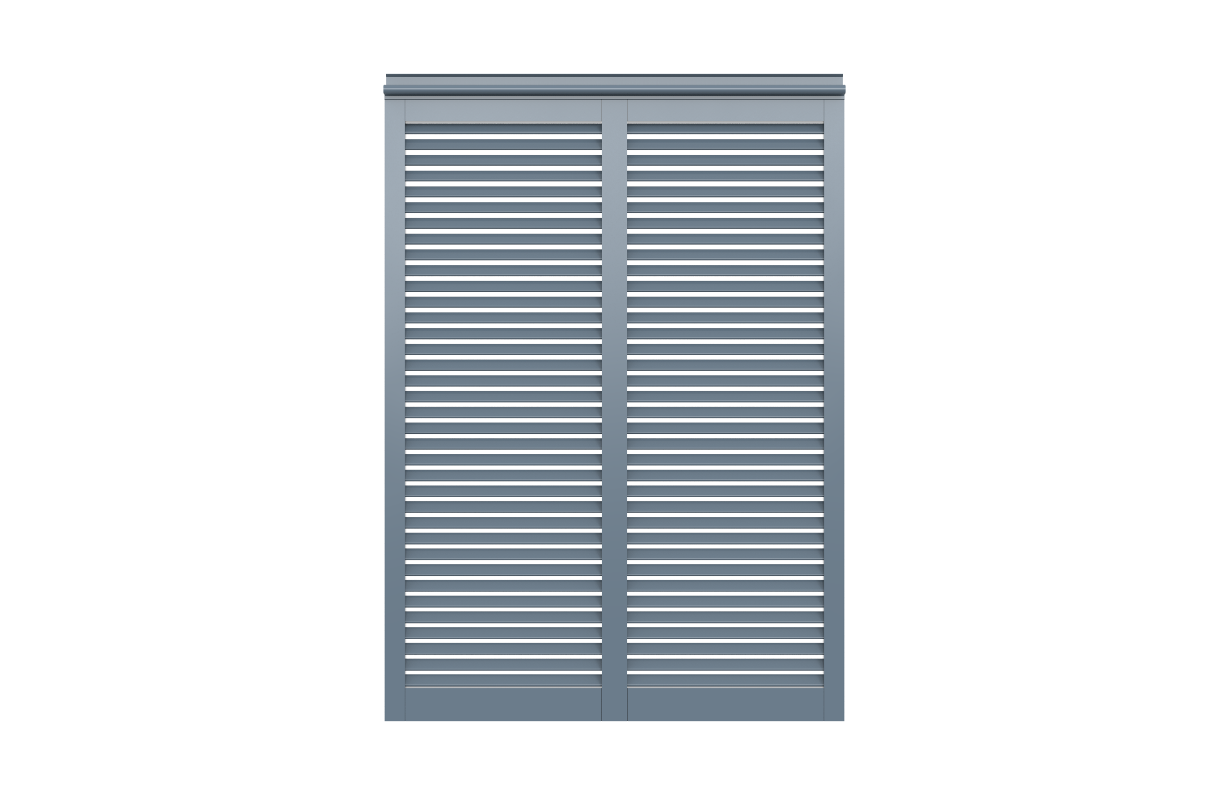 Classic Clear View Bahama with Vertical Mullion option