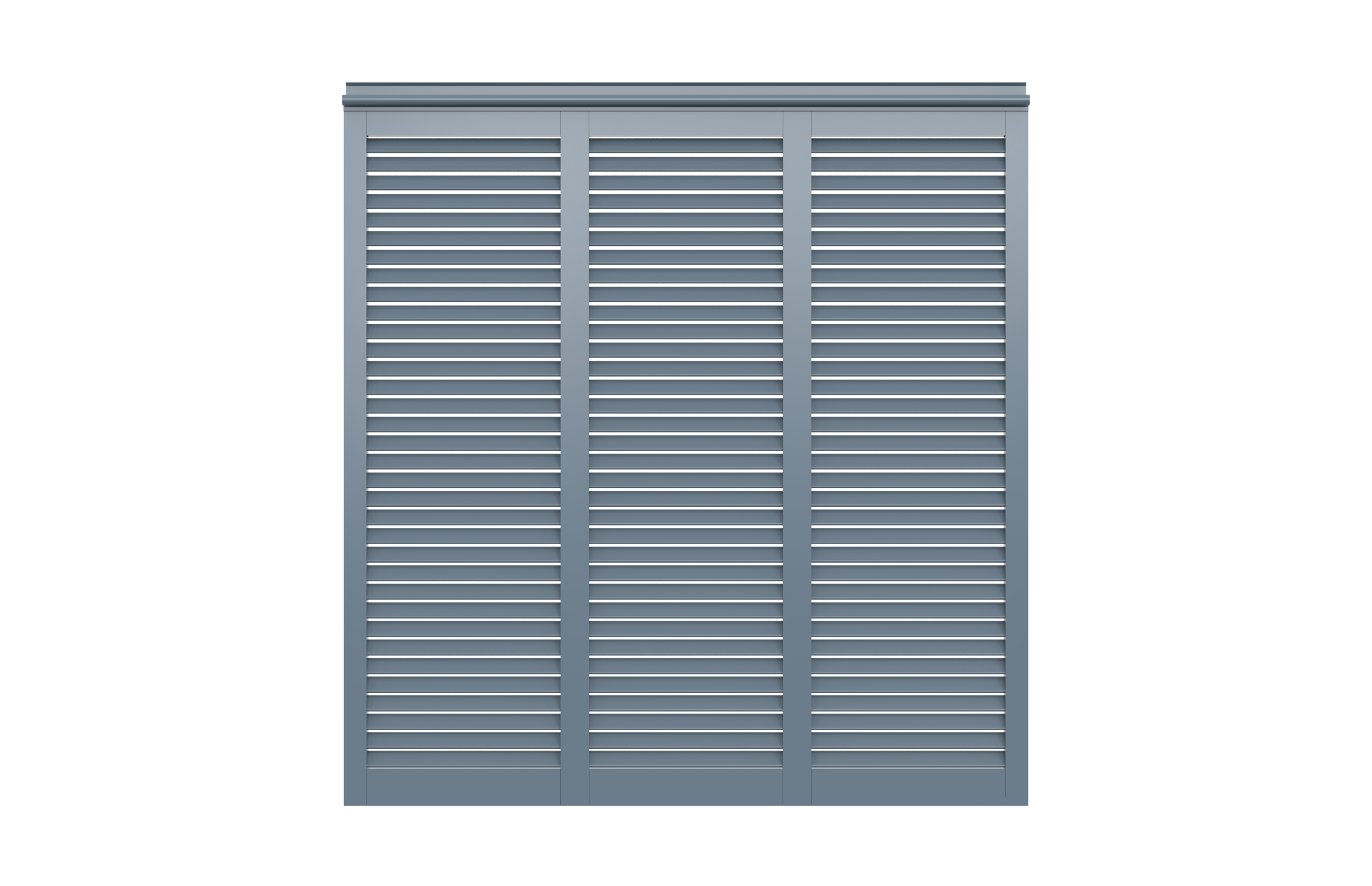 Bahama - Standard View with 2 Vertical Mullions