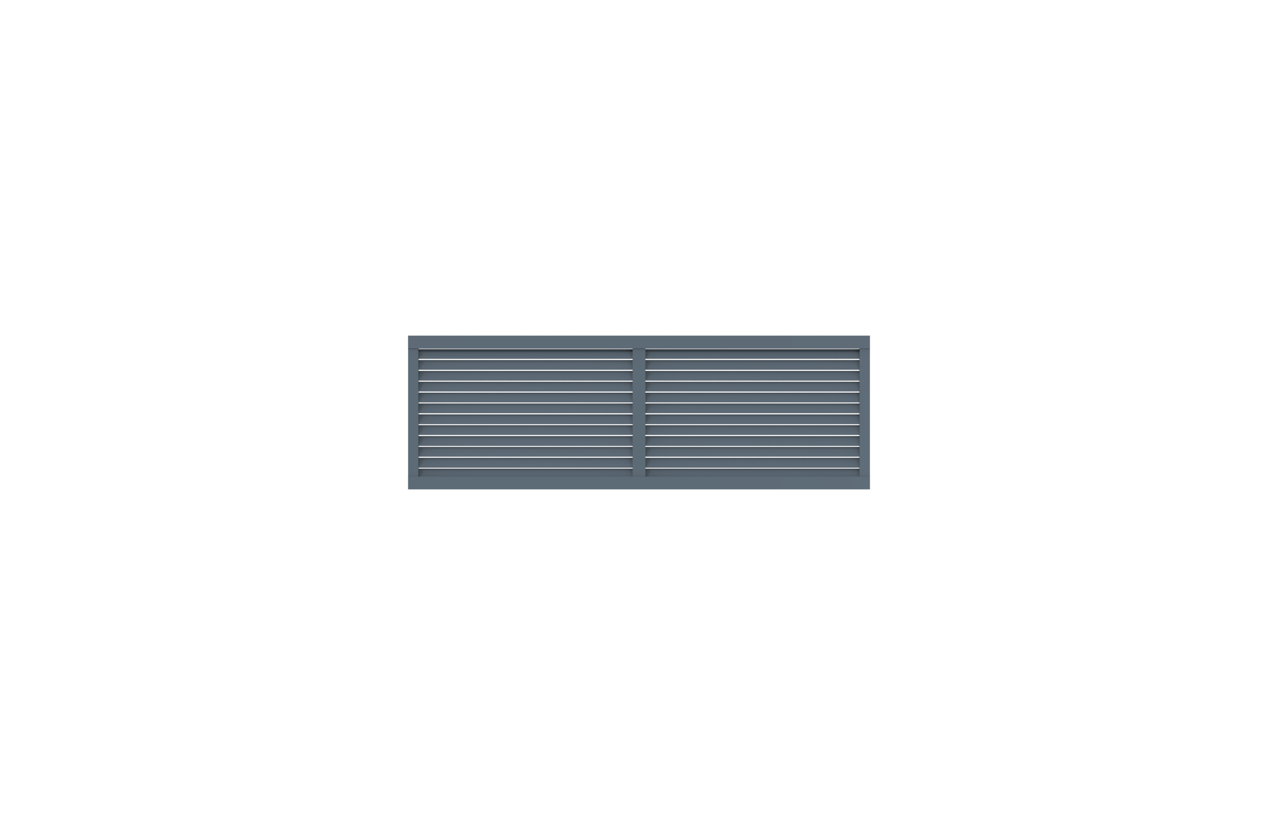 Aluminum Spandrel with Vertical Mullion