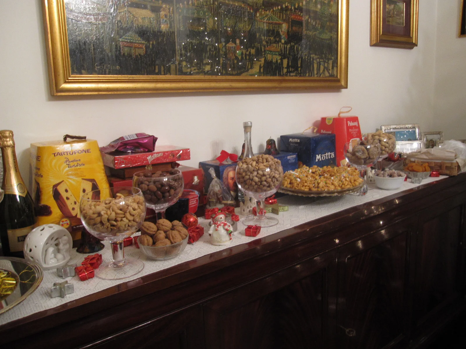 Food at the Cardillos!