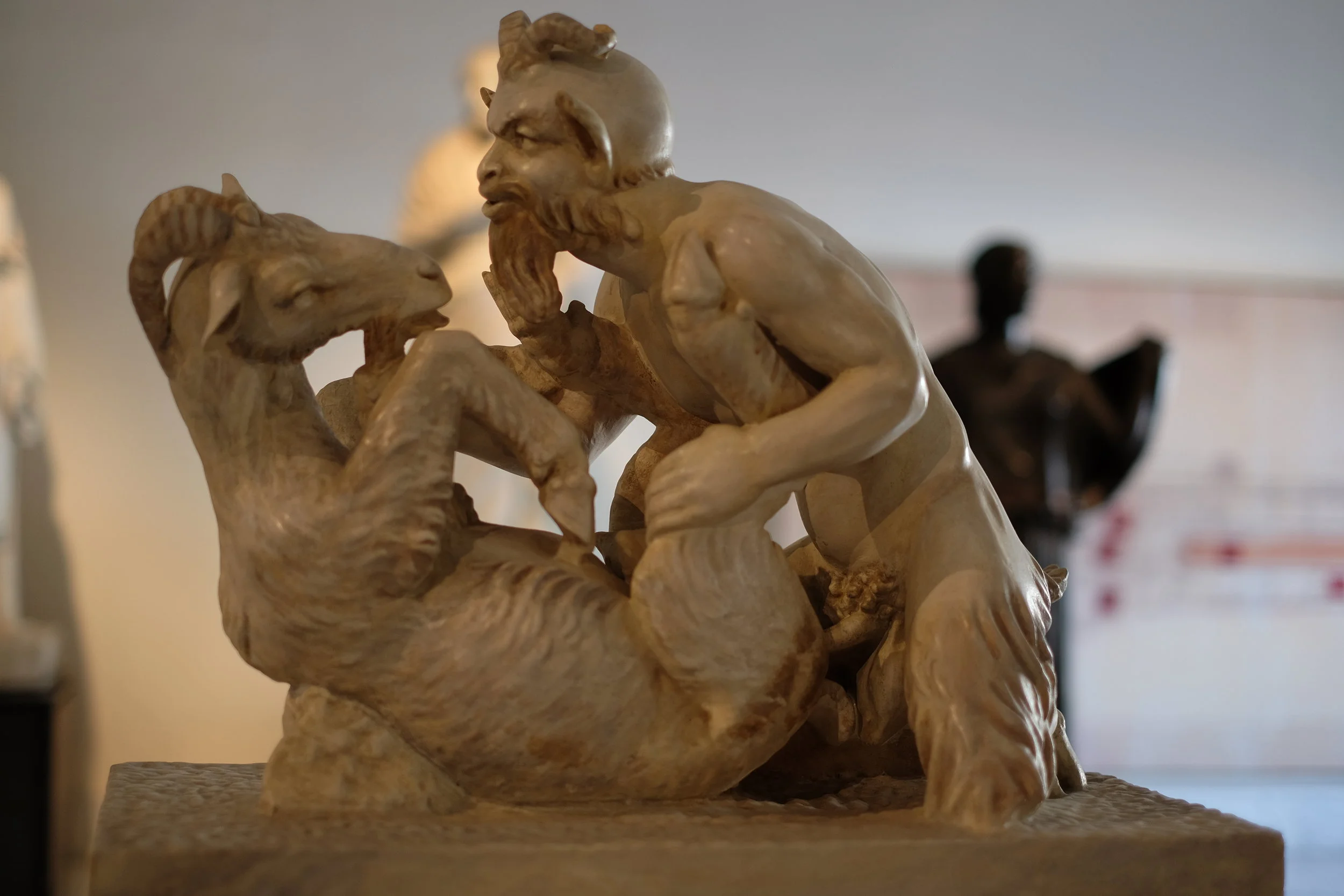 Pan and the goat from The Villa dei Papiri.
