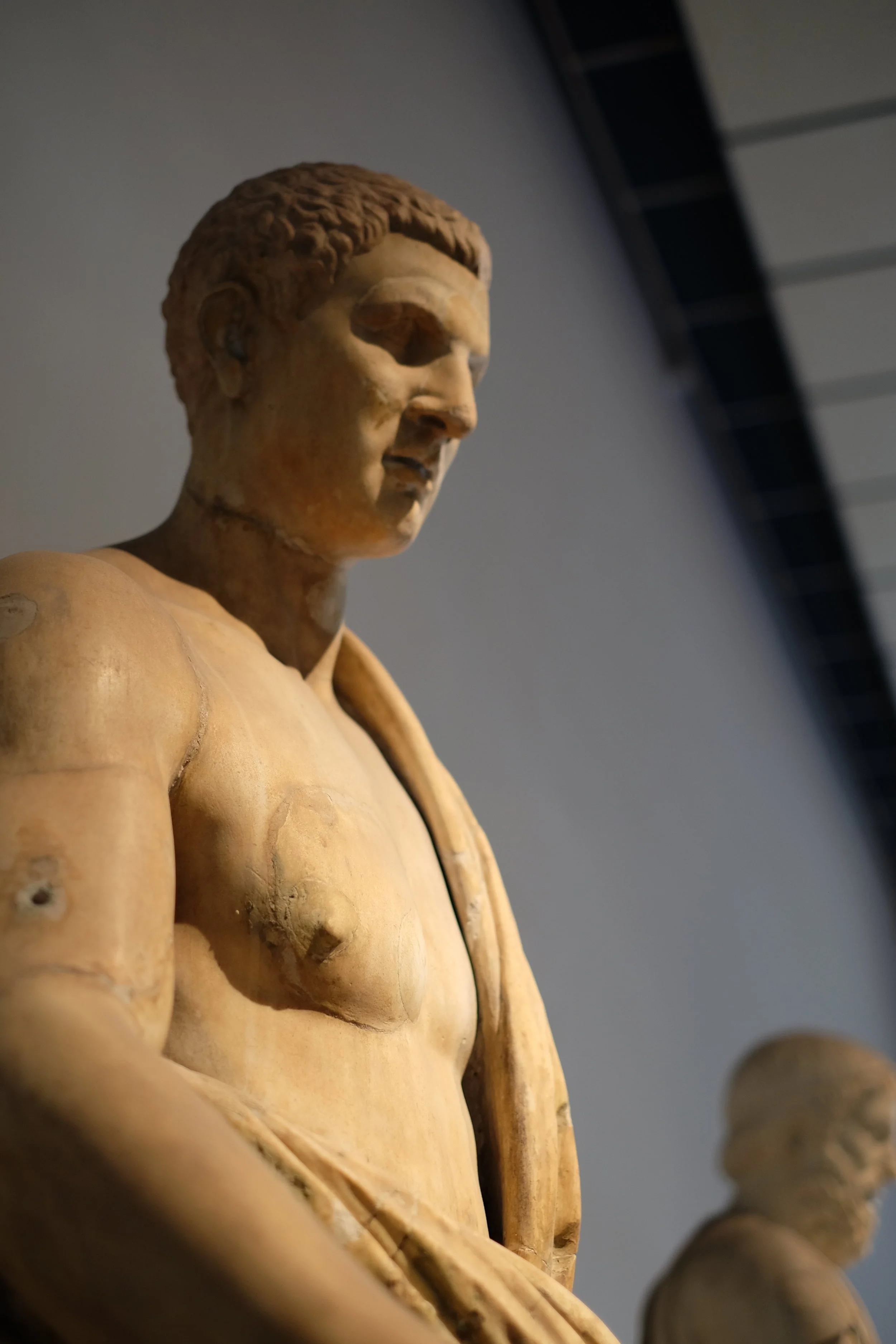 Statues from the Papyrus Villa in Herculaneum.