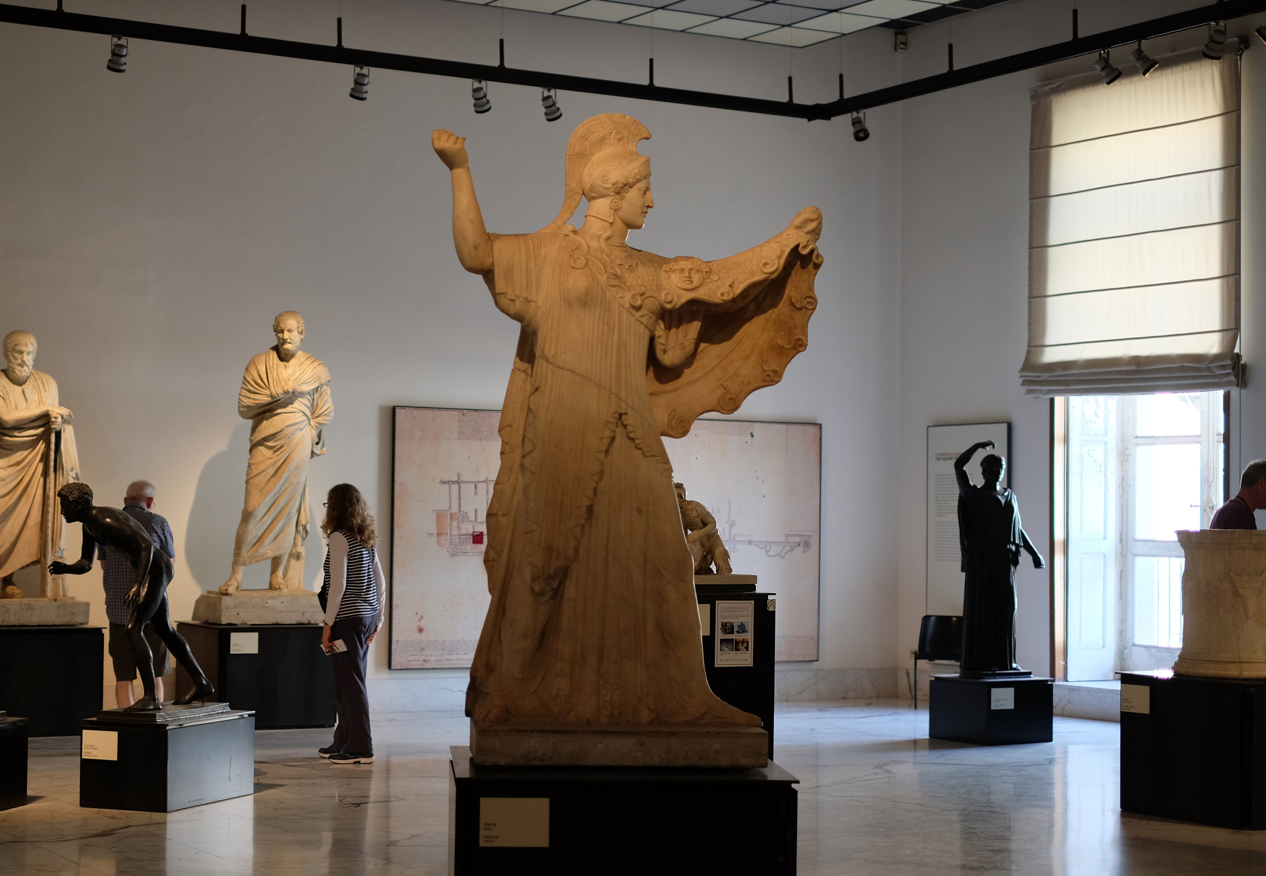 The collection from the Papyrus Villa in Herculaneum.