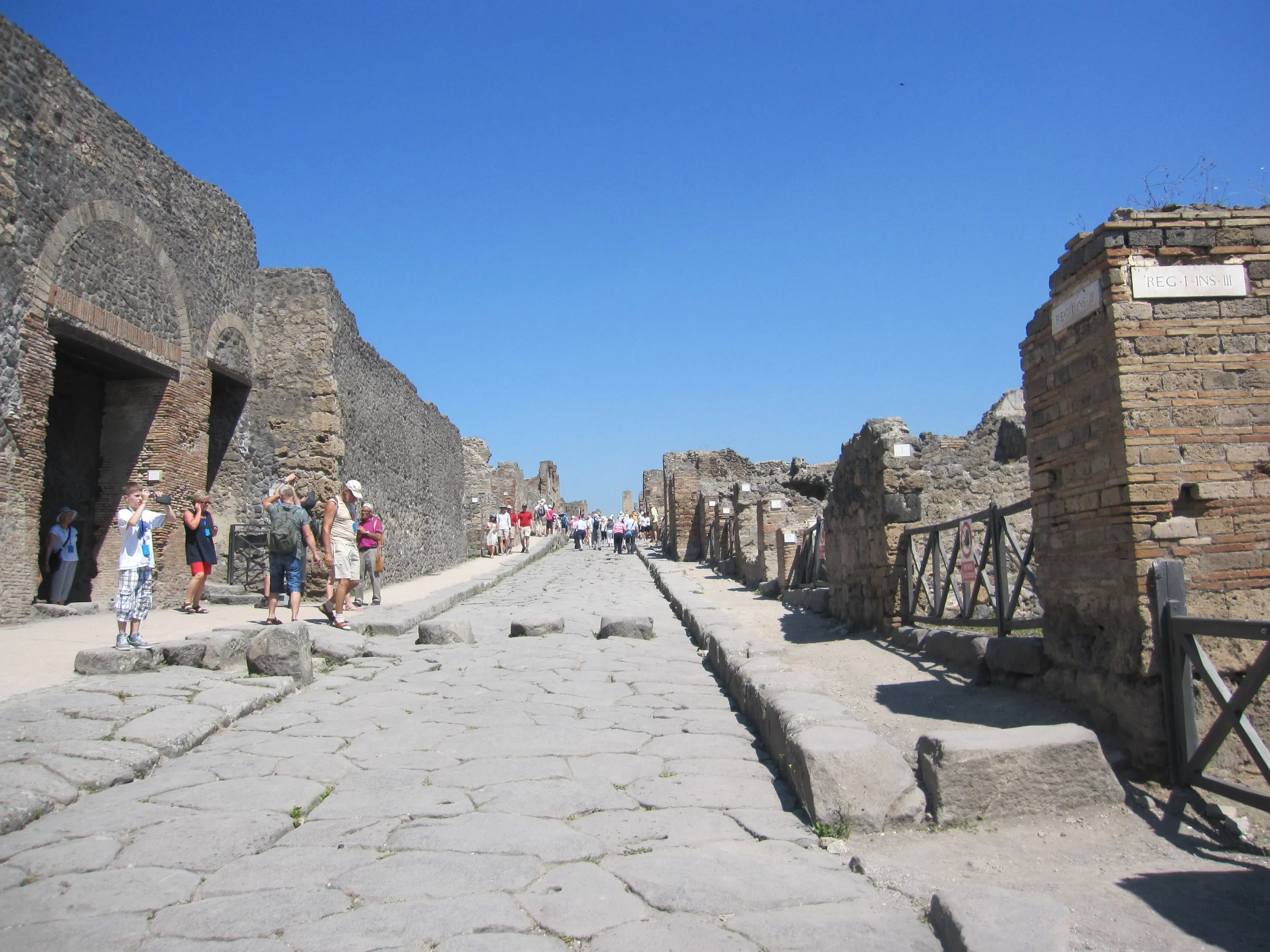 All roads lead to Pompeii.