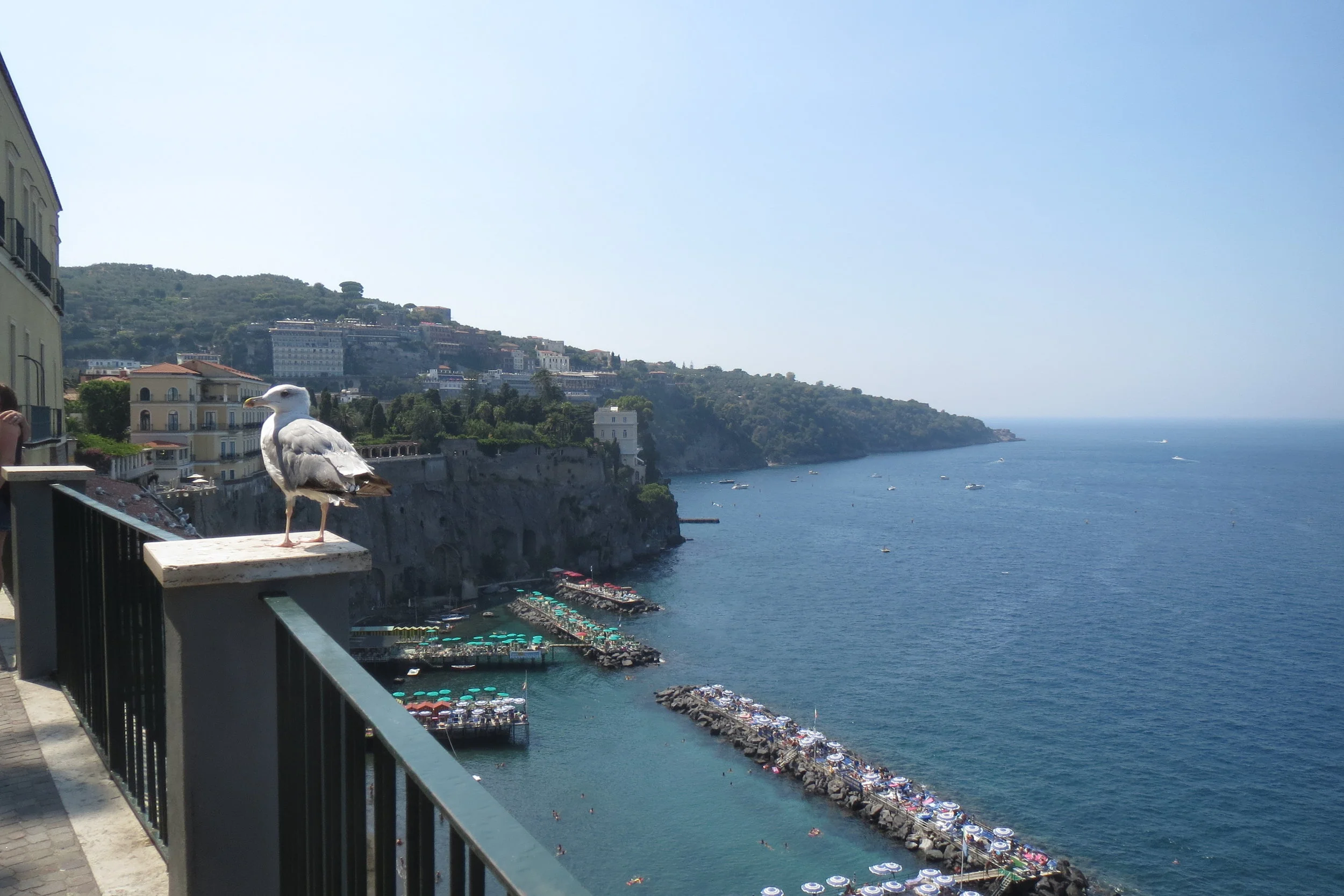 View from the Villa Comunale.