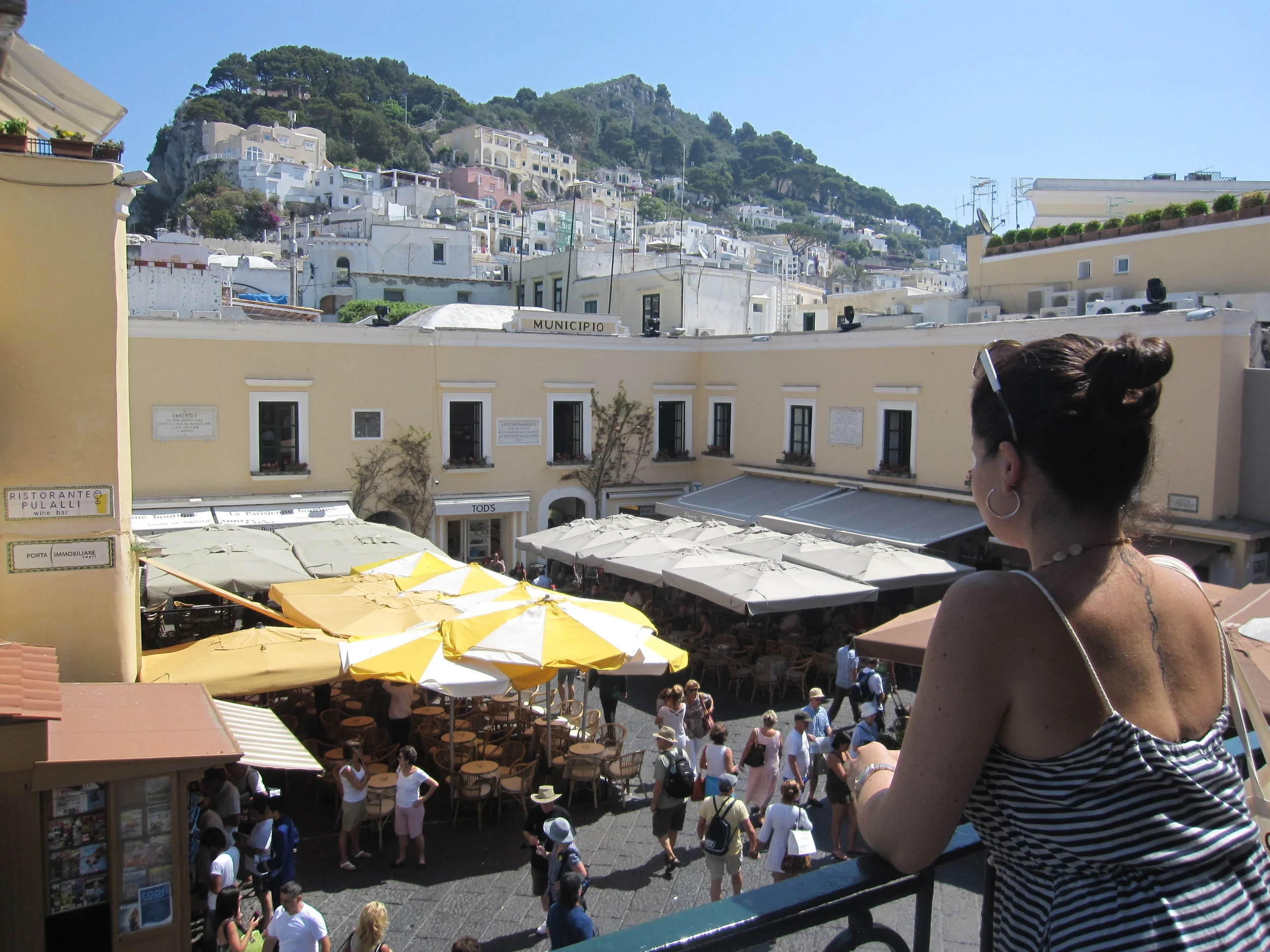 The famous piazzetta.
