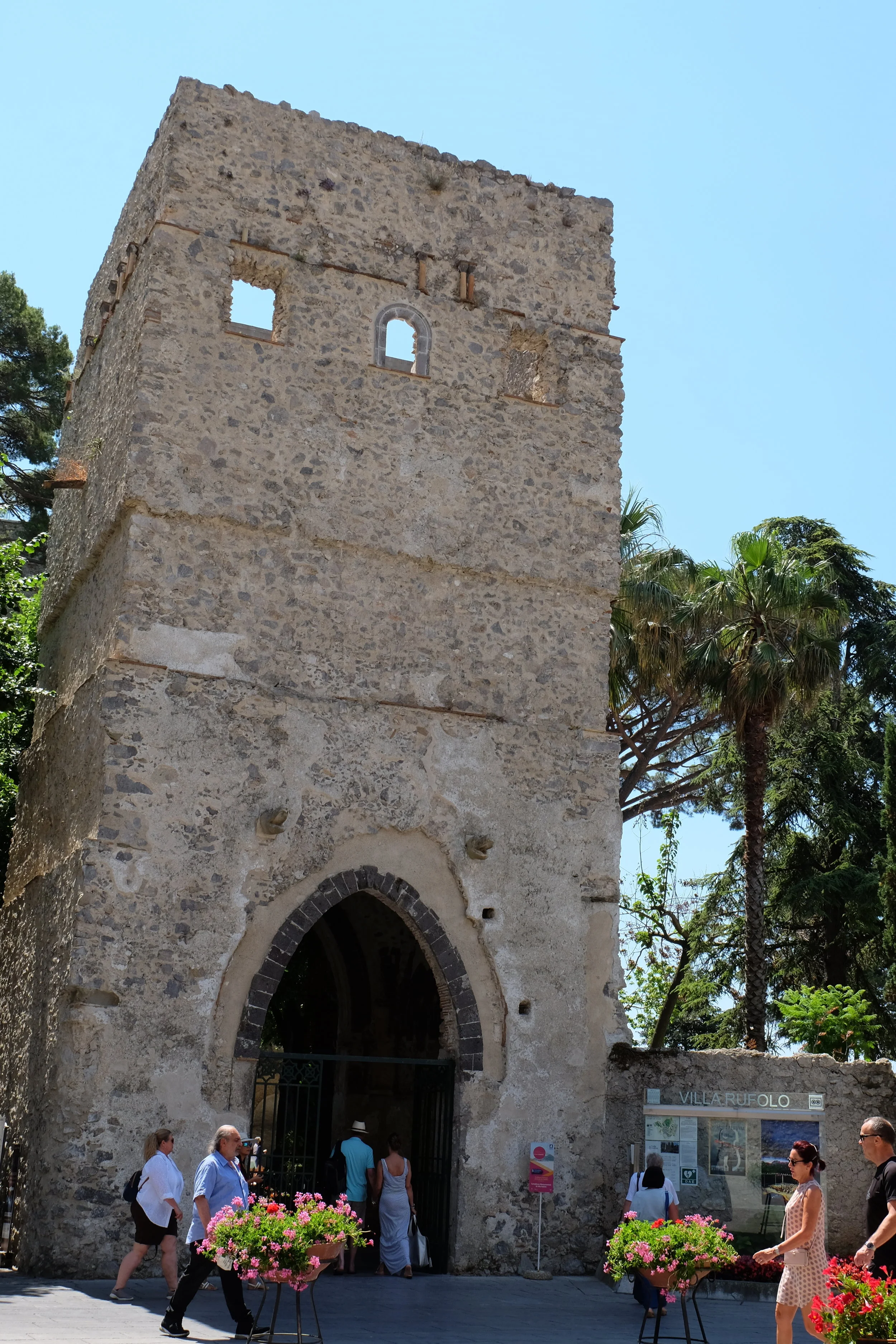 Entrance to Villa Rufolo.