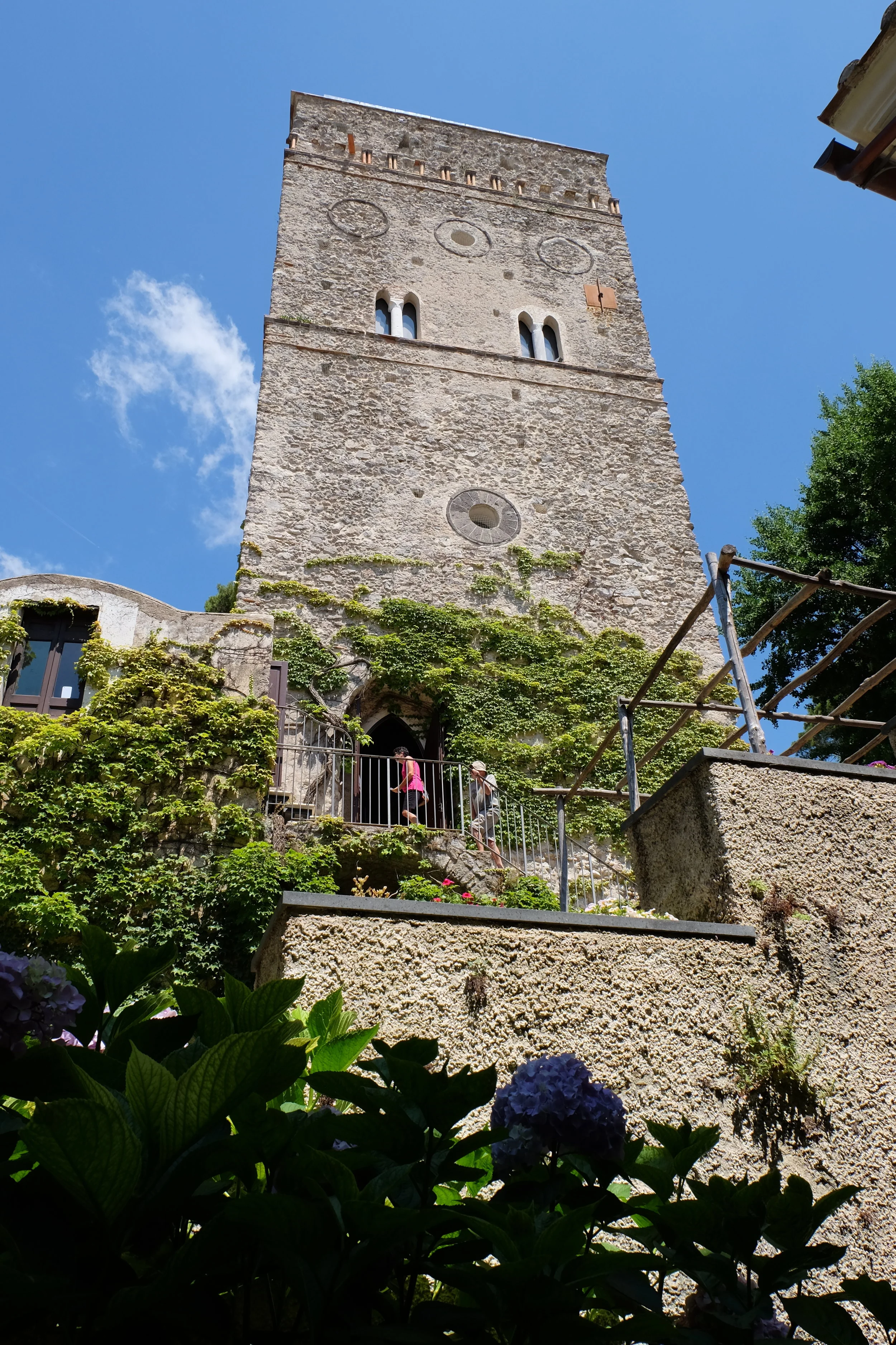 The tower of the villa.