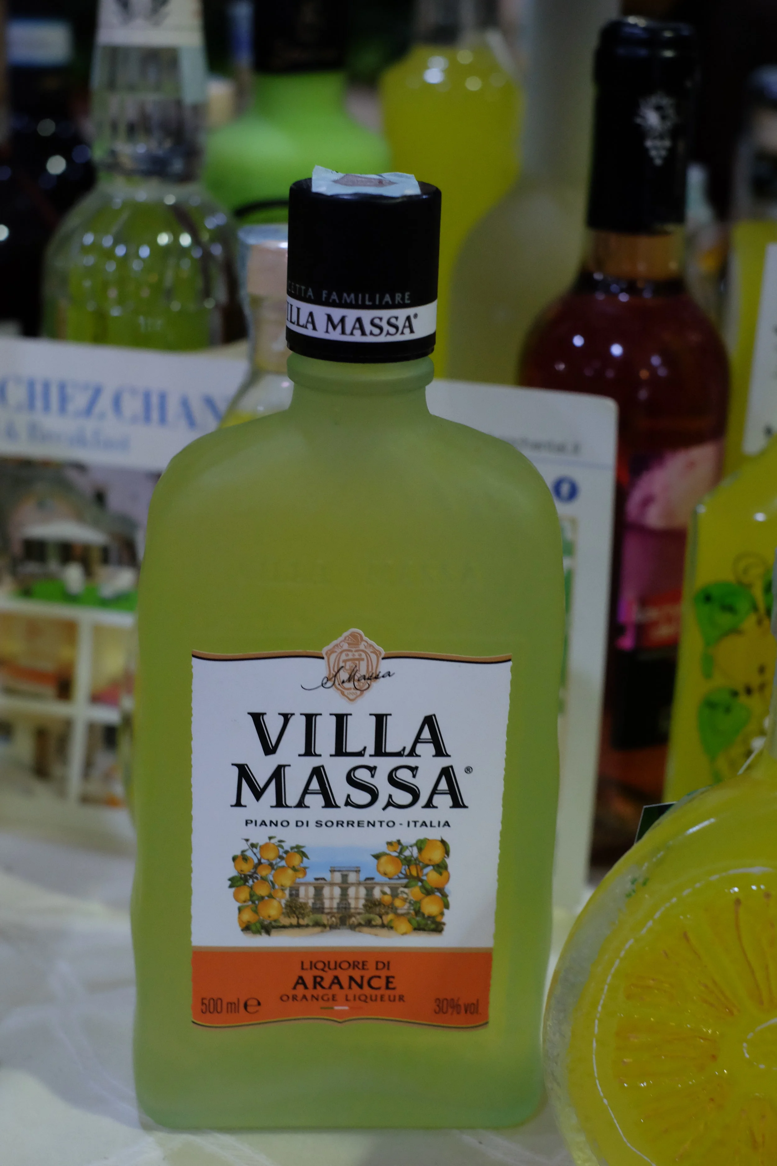 The local limoncello.