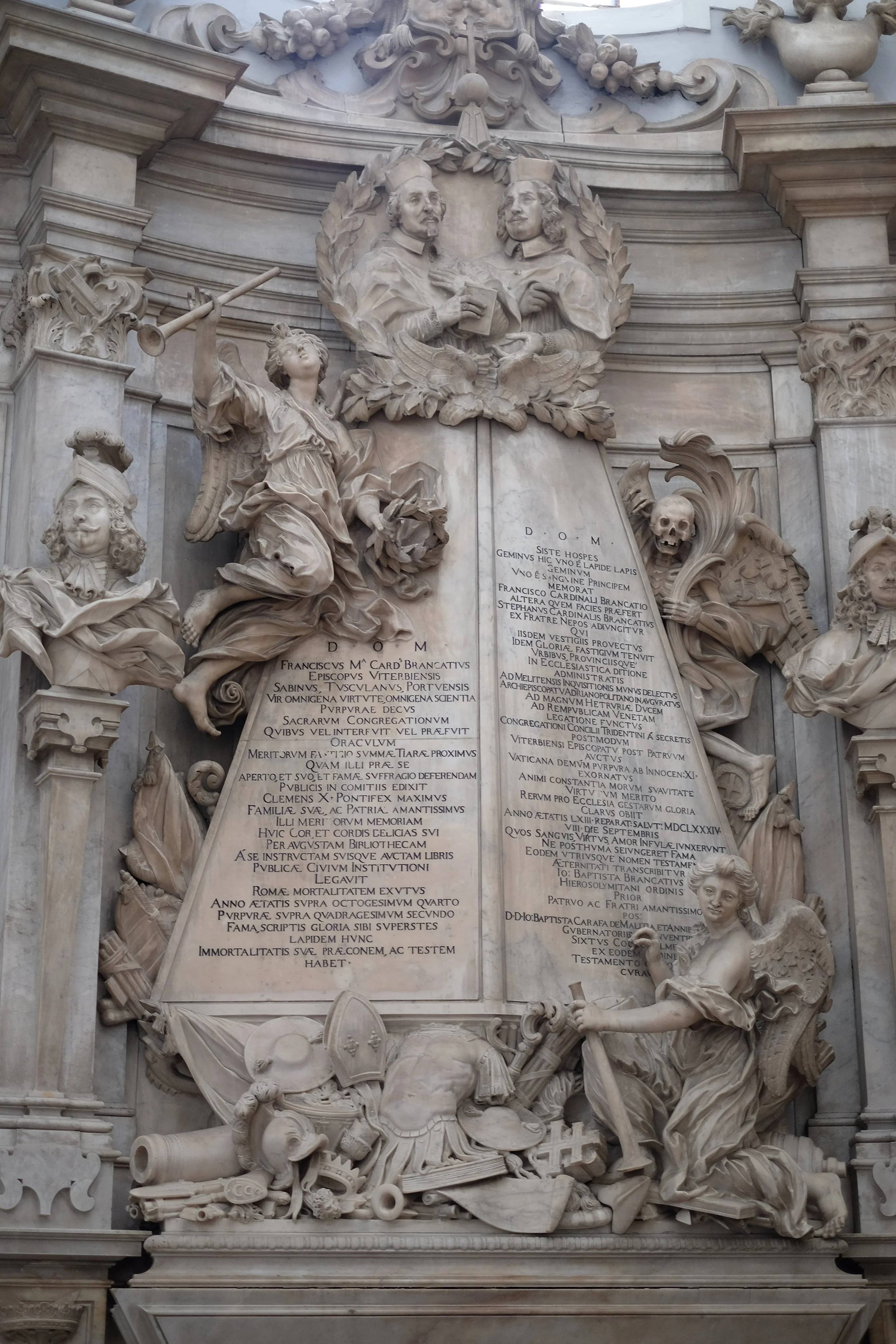 A Baroque style tomb.