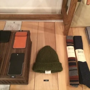 Joinery NYC Joinery Exclusive Olive Green Handknit in NYC Rib Beanie https://www.joinerynyc.com/shop/