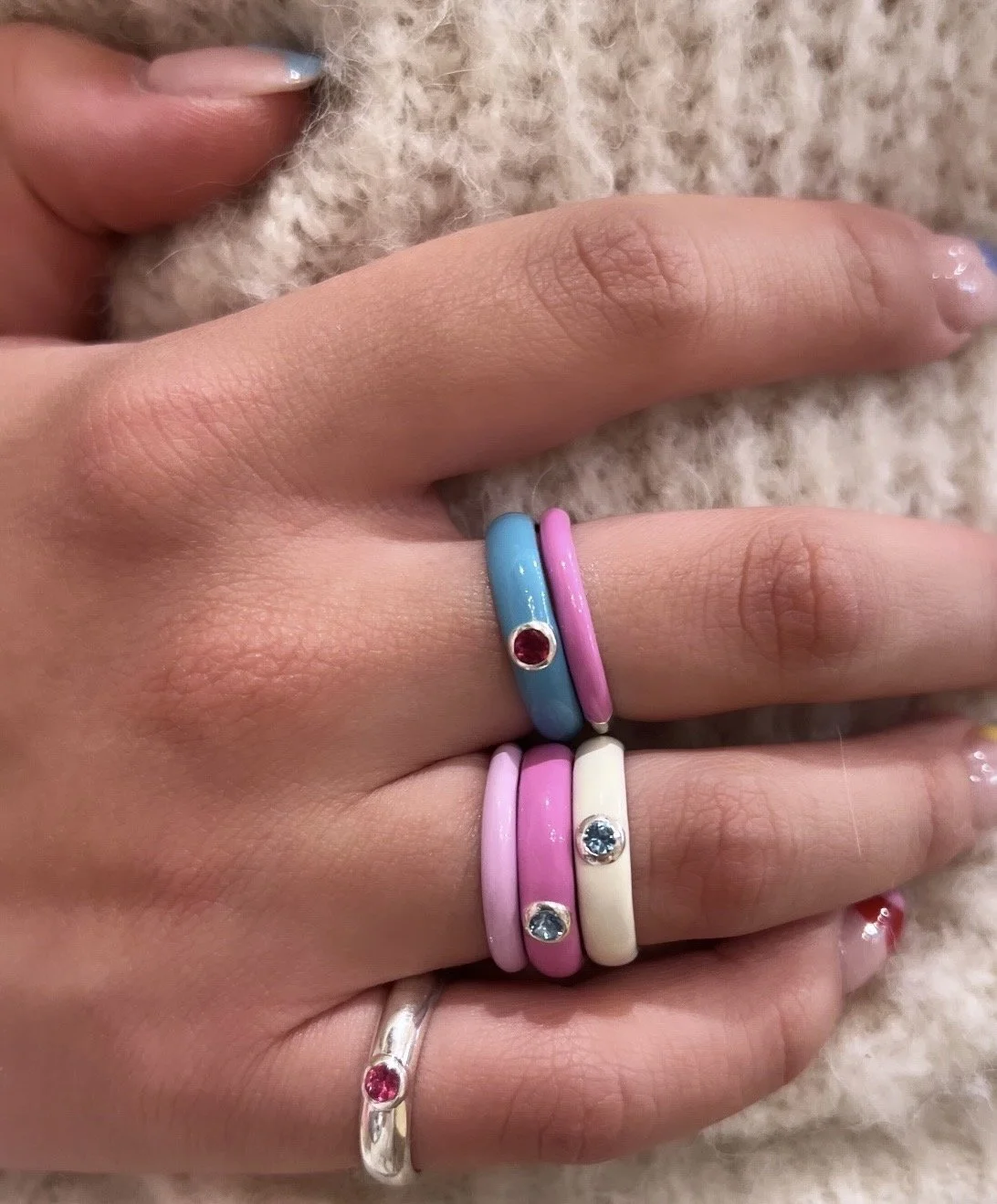 The Bubblegum Beach Box - A 3-Ring Curated Stack