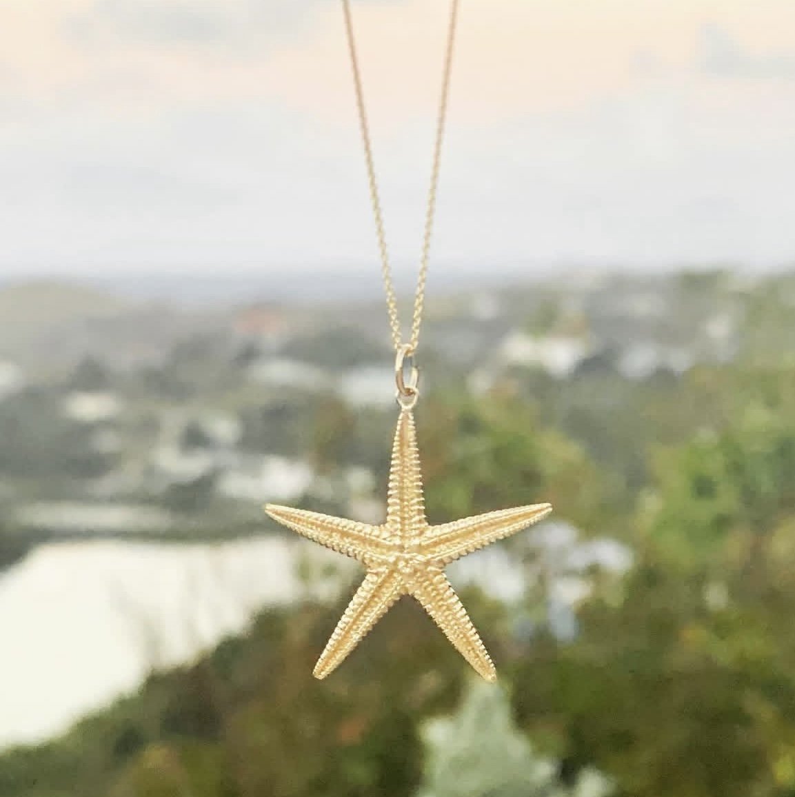 Large Sea Star Charm