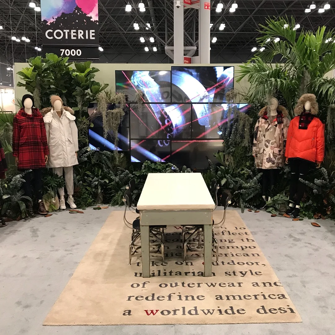 Woolrich - Coterie Booth - Javits Center, NYC