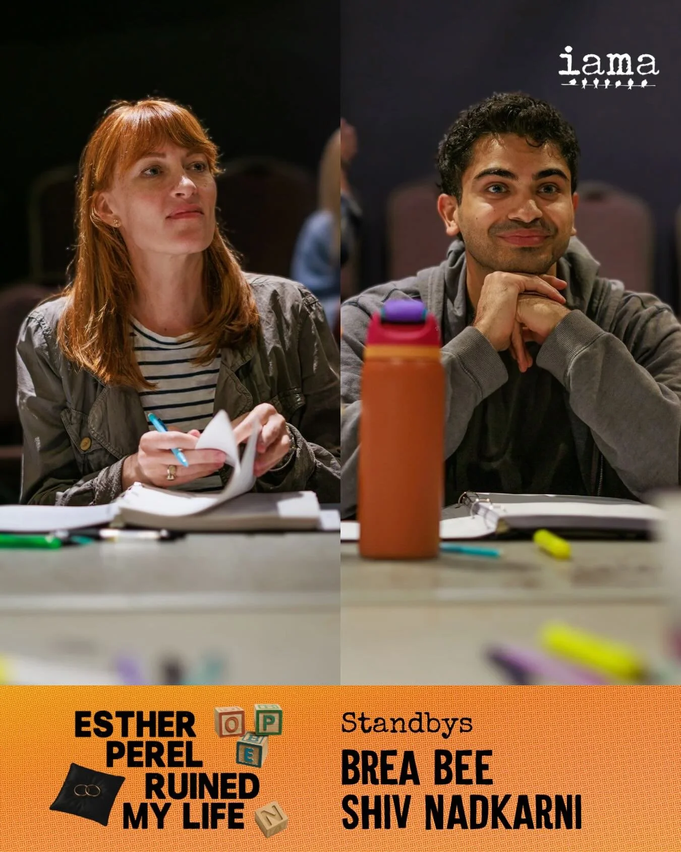🫶 And we couldn&rsquo;t do it without our standbys Brea Bee and Shiv Nadkarni! 

See ESTER PEREL RUINED MY LIFE December 6-15, 2025 at Atwater Village Theatre. 🎟️ @&nbsp;#LinkInBio