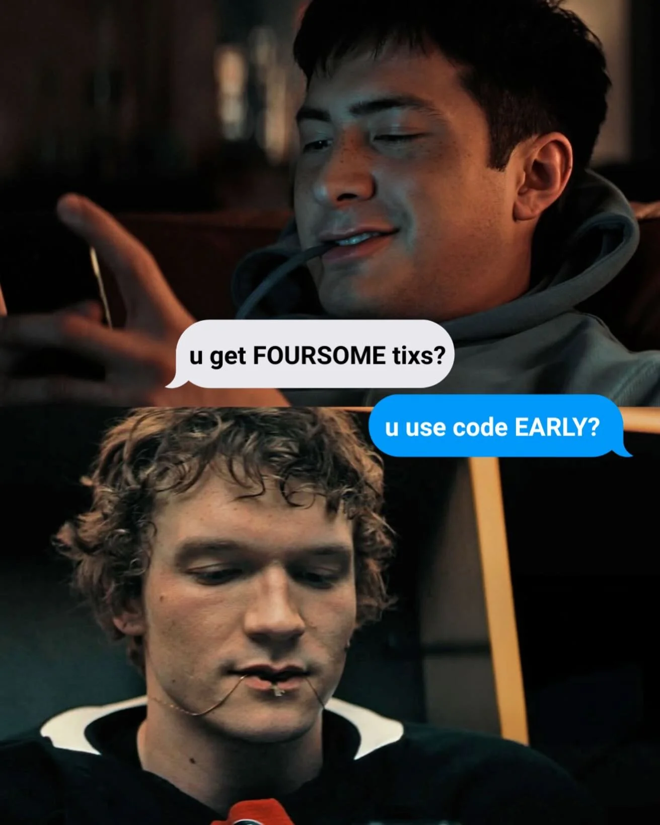 🫶 Code EARLY expires tonight, Sunday January 4 at 11:59pm. Last chance to save 20% on all FOURSOME tixs!