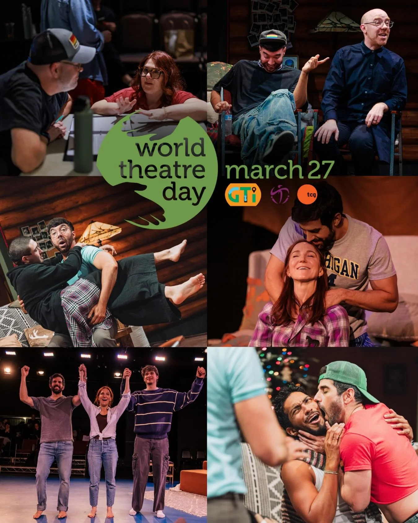✨🎭 Happy World Theatre Day! IAMA is so grateful to the patrons and the artists who support our mission of cultivating new voices, creating new works that push boundaries and take risks, and building an inclusive community. 

Support our 18th Season 