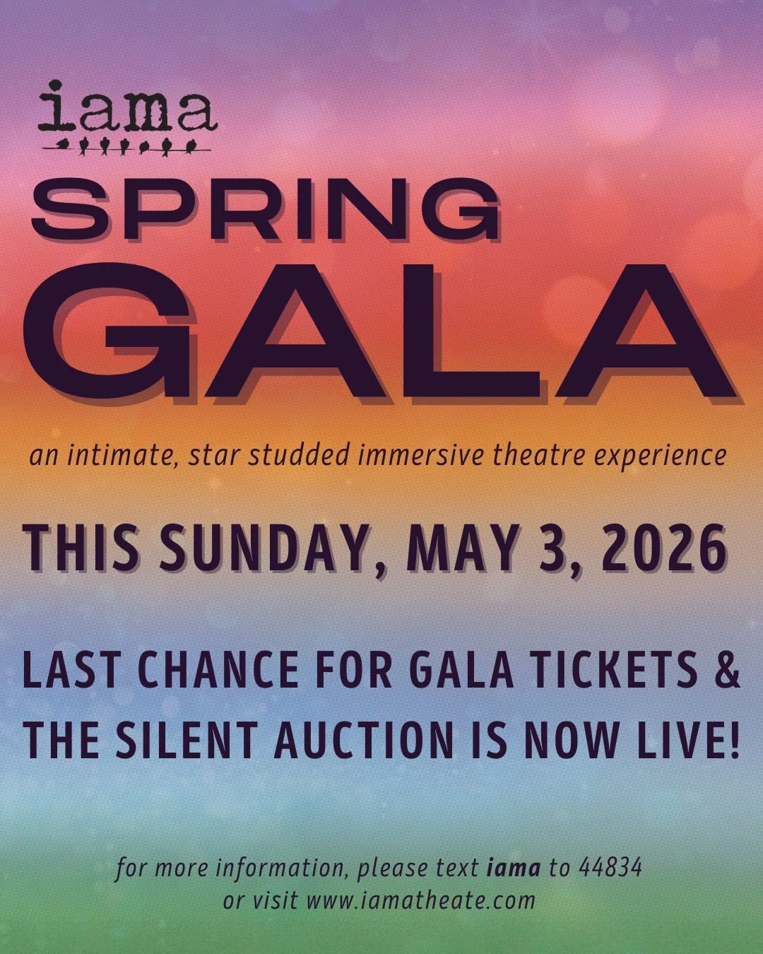 LAST CHANCE FOR GALA TICKETS!

The countdown to Sunday is on. Tickets are nearly gone&mdash;secure your spot in the room before they&rsquo;re gone for good!

And&hellip; THE SILENT AUCTION IS NOW LIVE!

Even if you cannot join us in person, you can s