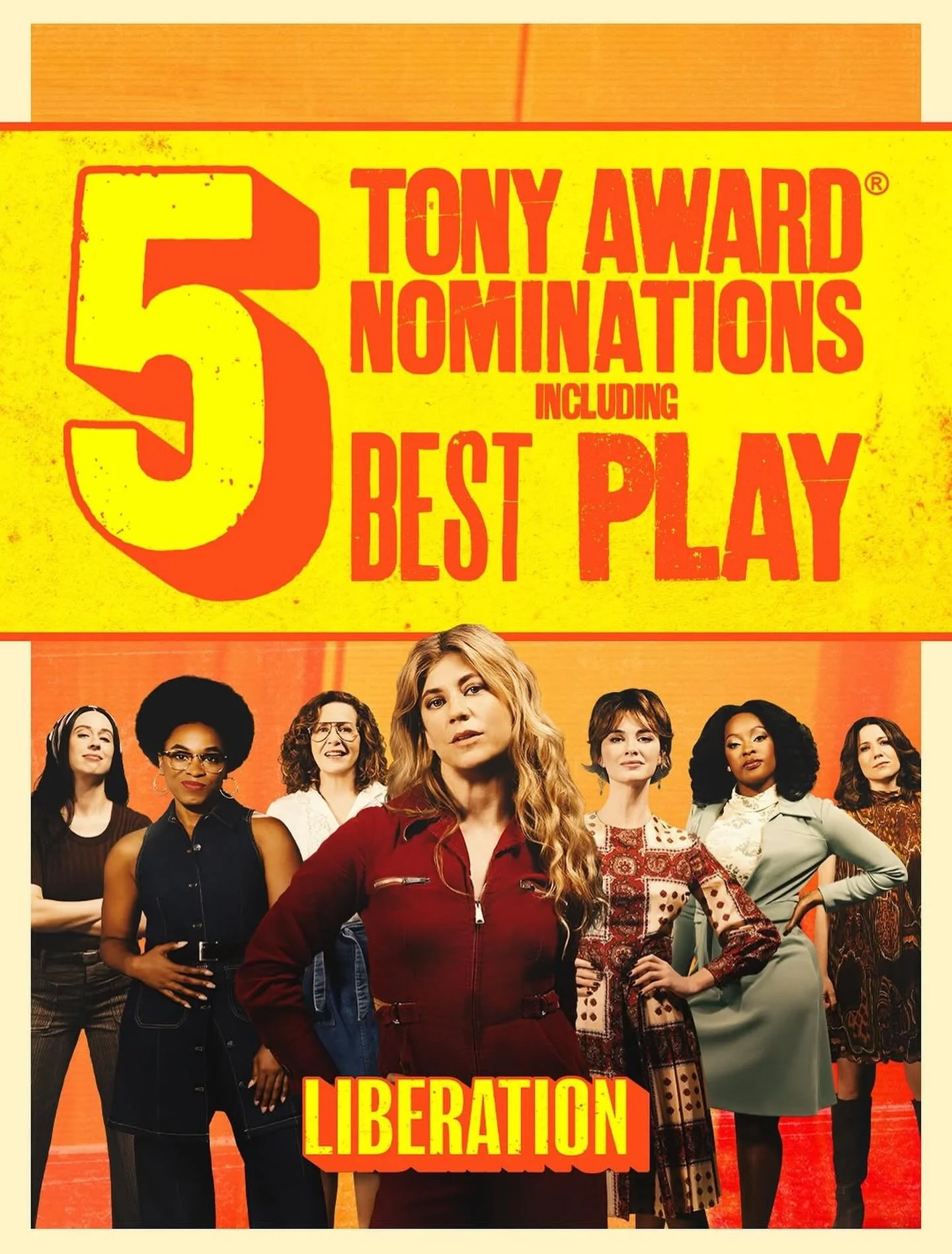 Congrats to IAMA friends Bess Wohl (AMERICAN HERO), Whitney White (CANYON), and Eva Price (FOUND: A NEW MUSICAL) on their Pulitzer Prize and 5 Tony Award Nominations for LIBERATION!