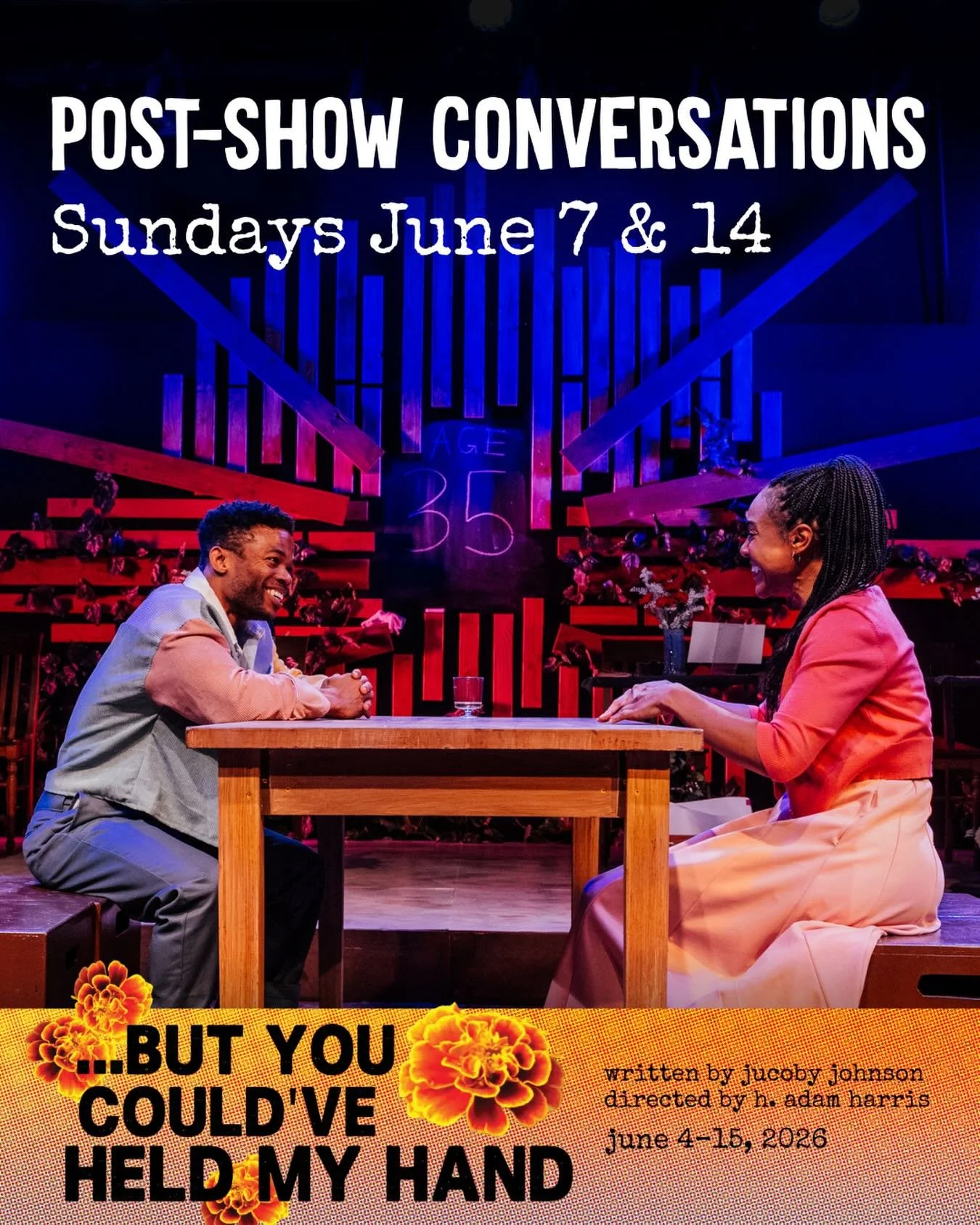 🫶 Join us Sundays June 7 and 14 for &hellip;BUT YOU COULD&rsquo;VE HELD MY HAND post-show conversations led by director H. Adam Harris. Tickets available at #LinkInBio