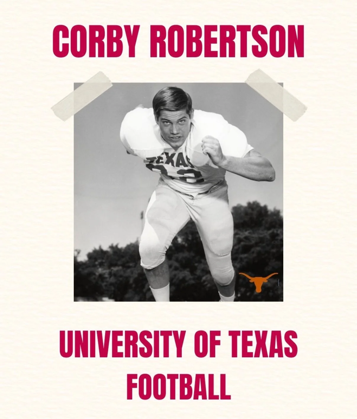 Congratulations to Longhorn Legend and Texas Cowboy Corby Robertson on being inducted into the 2026 Southwest Conference Hall of Fame Class on August 4th