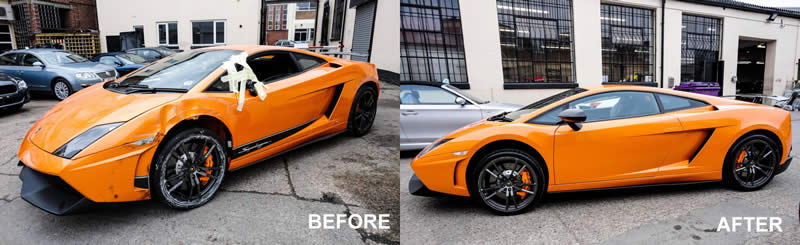 lamborghini bodyshop london