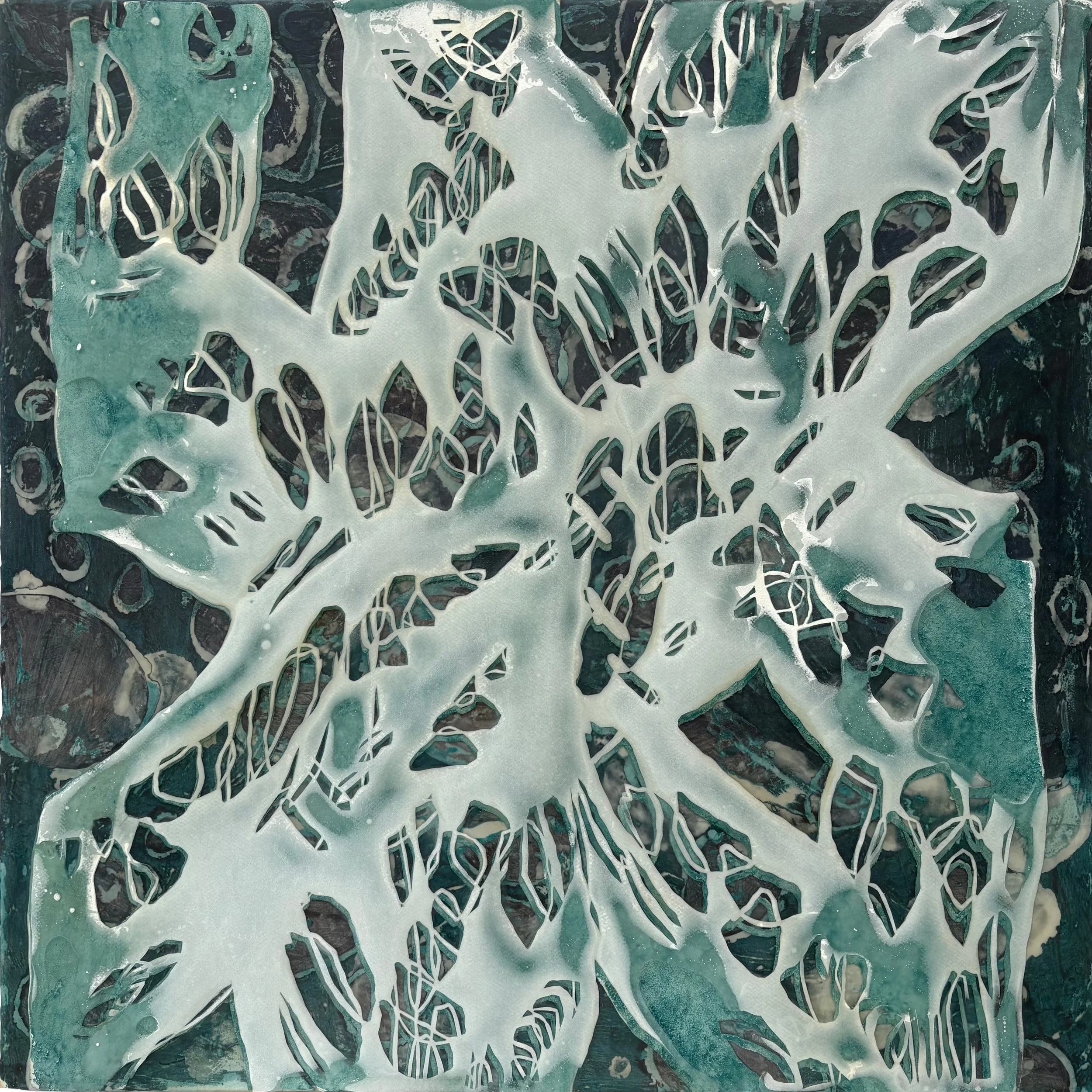 Querig's Breath, 80 x 80cm, 2024