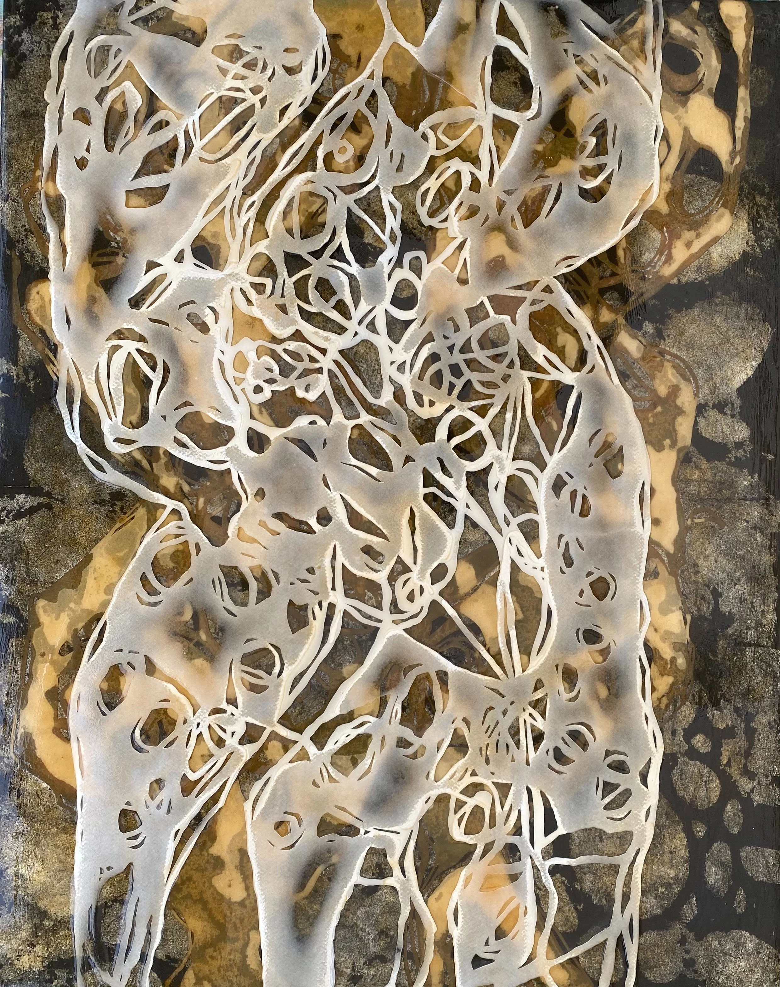 Up in Smoke, 60 x 84cm, 2024
