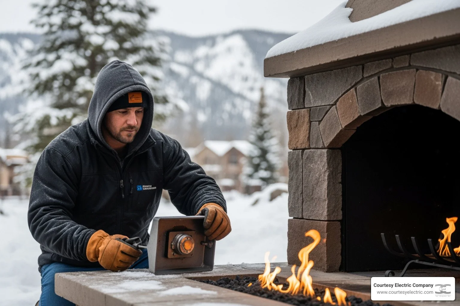 How to Maintain Your Winter Park Fire Feature All Year