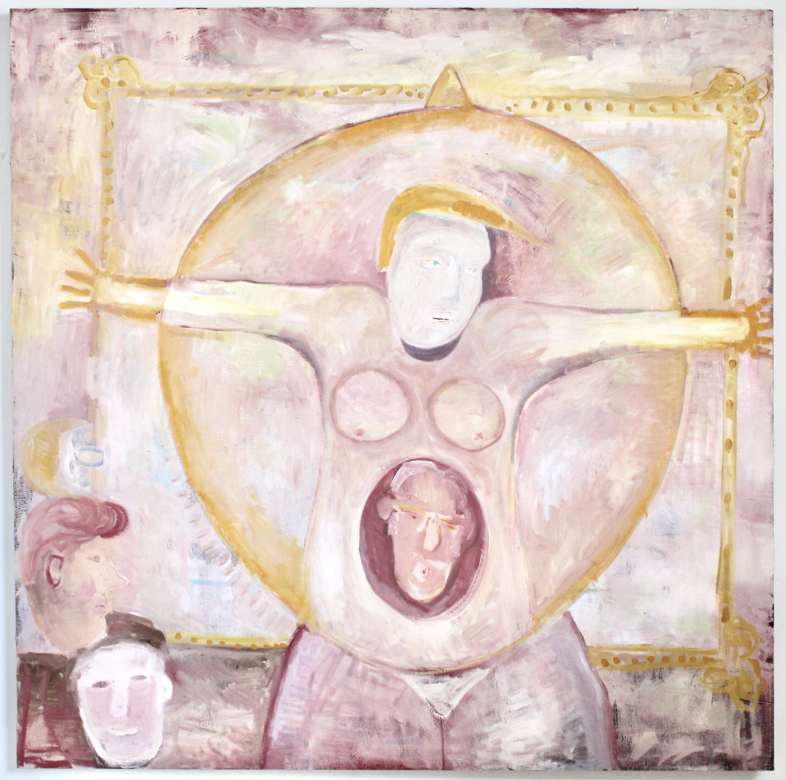   Guilt (2020)   72”x72” Oil on Canvas 