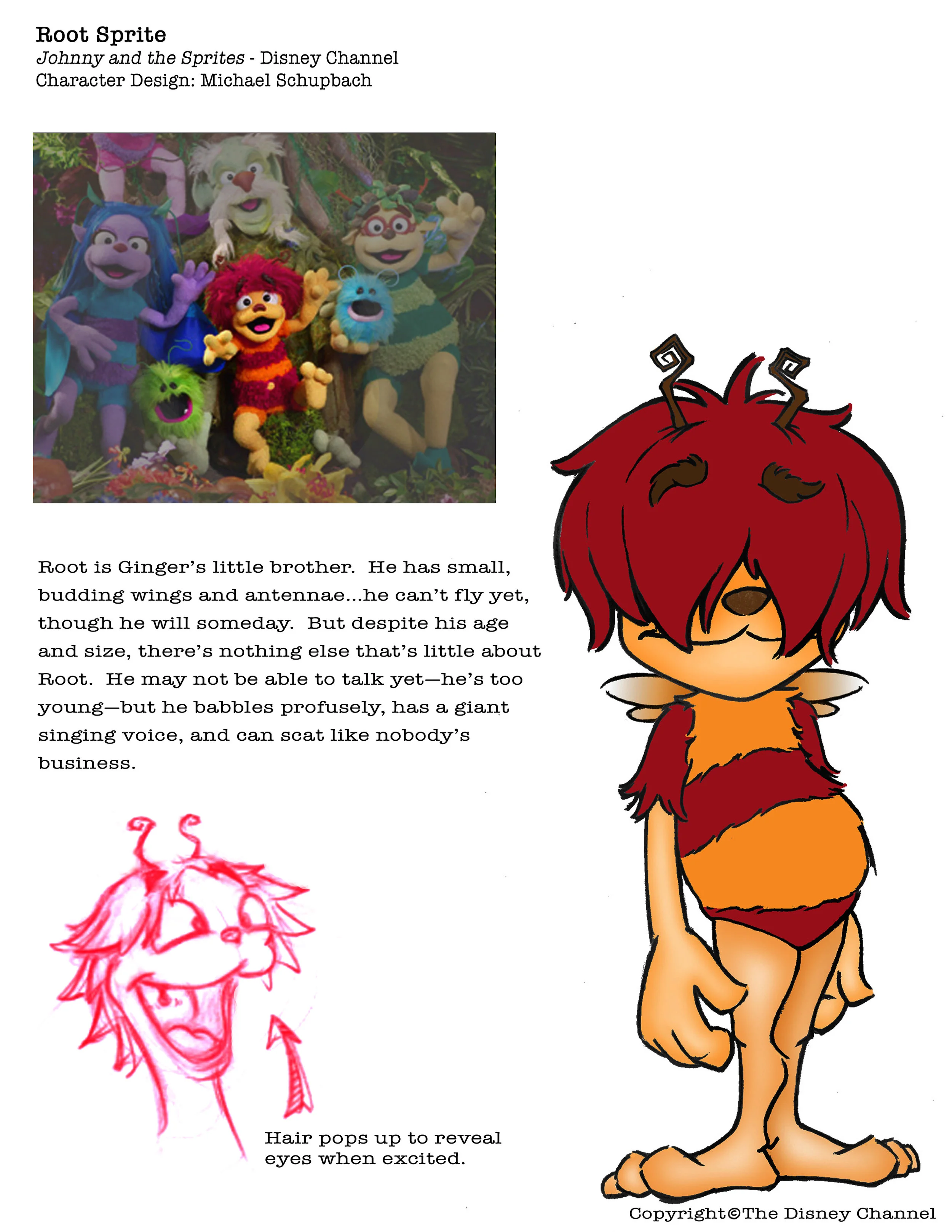 The Disney Channel: Root Sprite