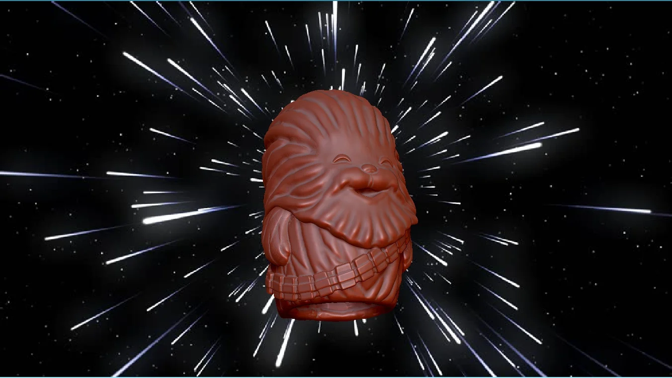 Wookie Finger Puppet Sculpt