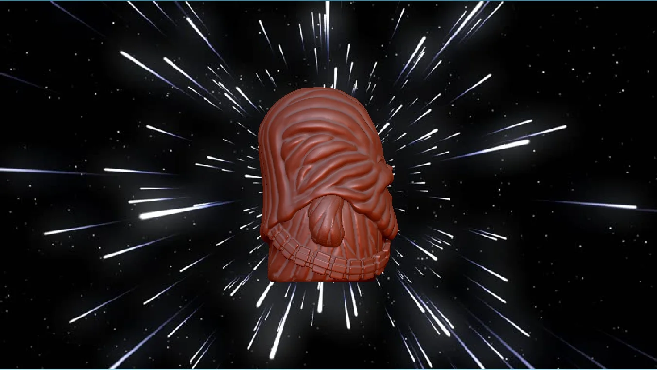 Wookie Finger Puppet Sculpt