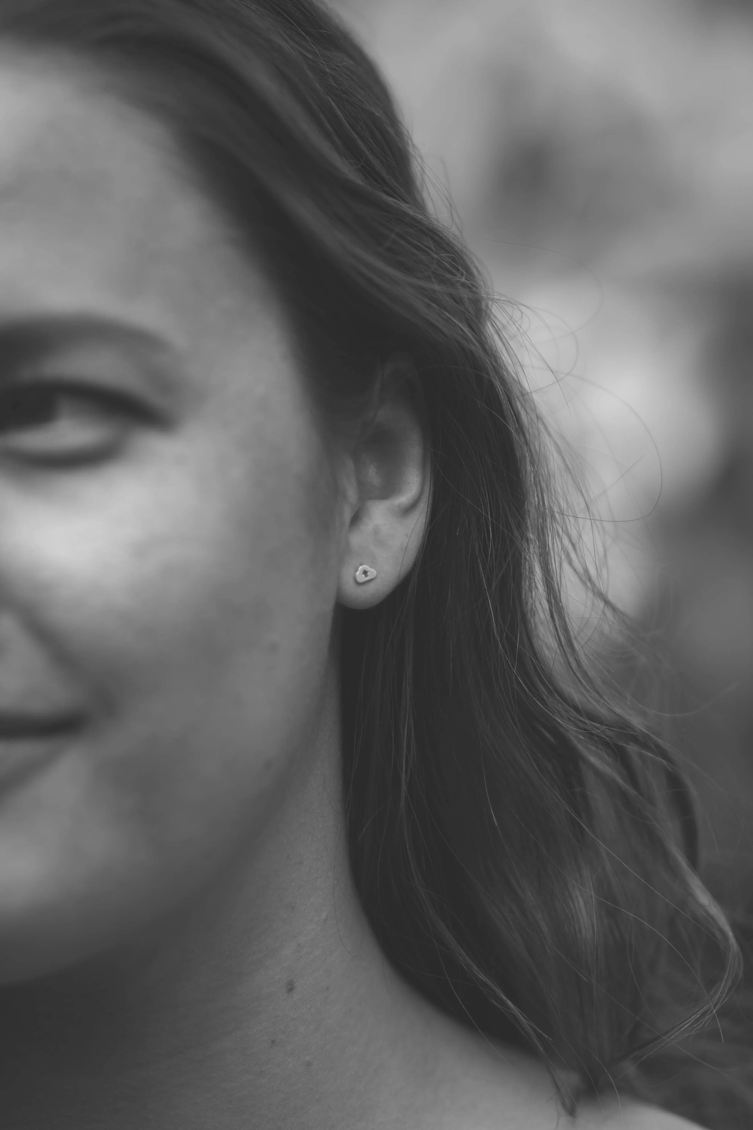 Cloud Upload icon earring