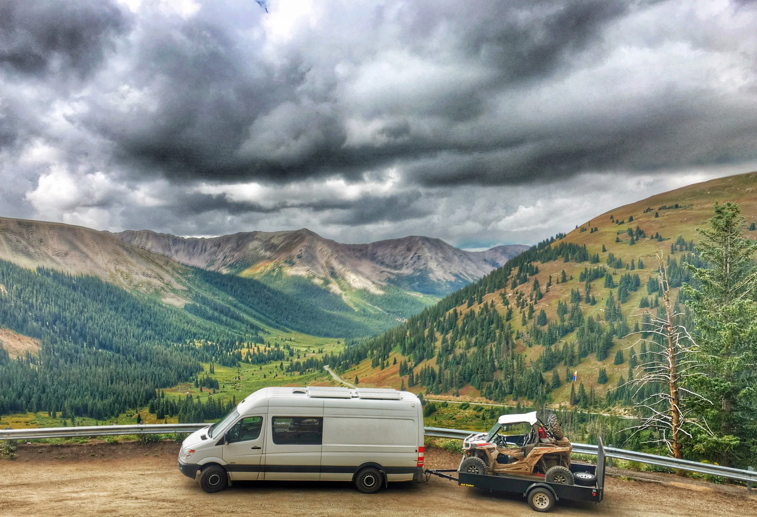 Stella was built for the long haul - with plenty of features, AM solar and battery set up, and real towing capacity it is the ultimate adventure machine. 