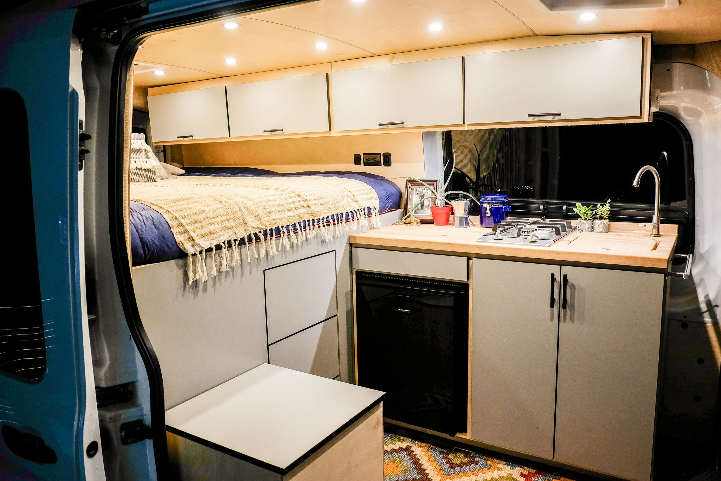 custom van living