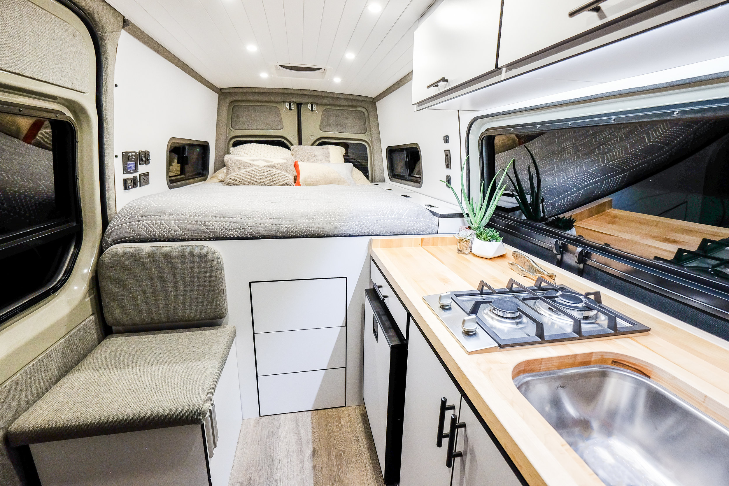 custom built camper van