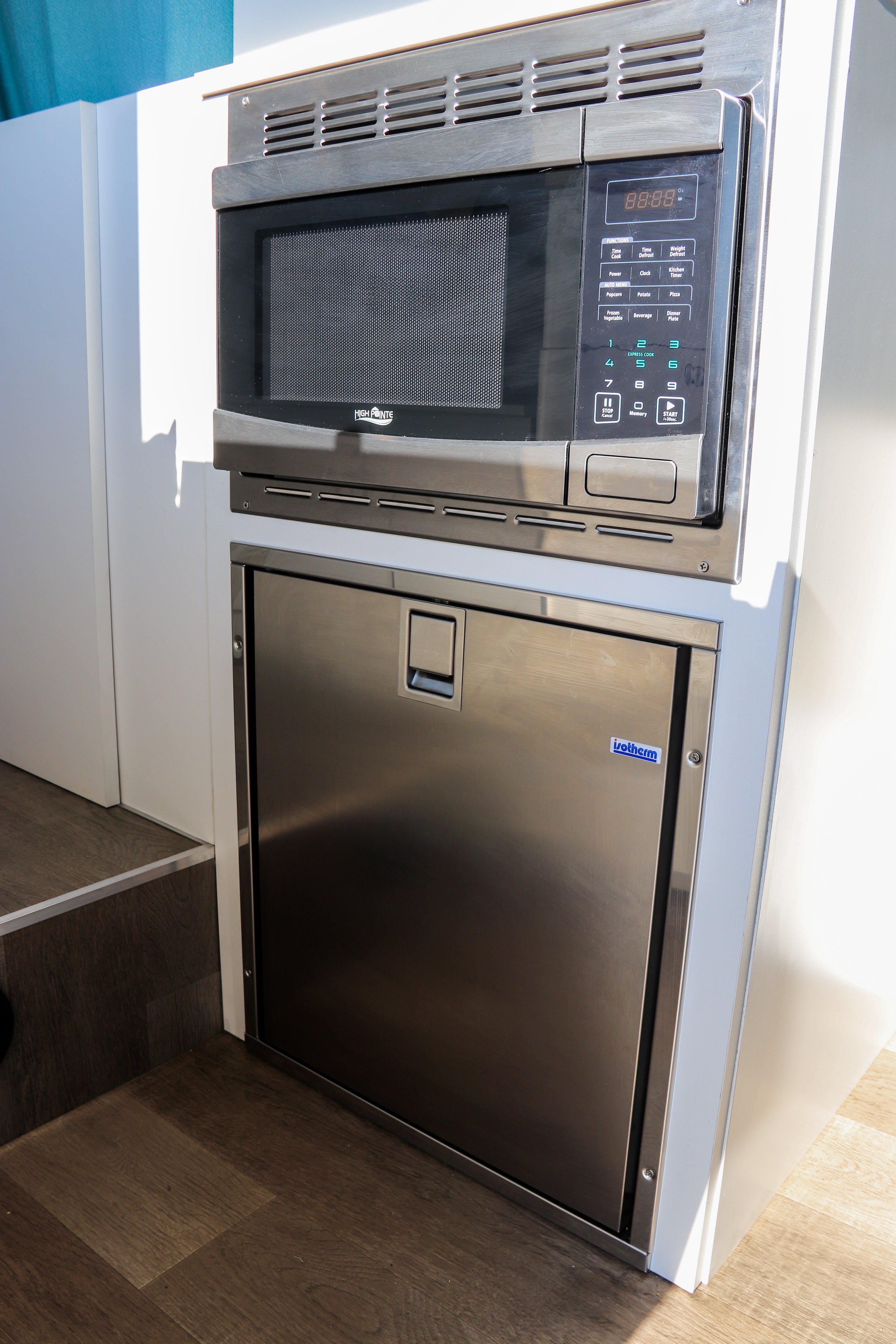 ProMaster for sale with microwave and refrigerator