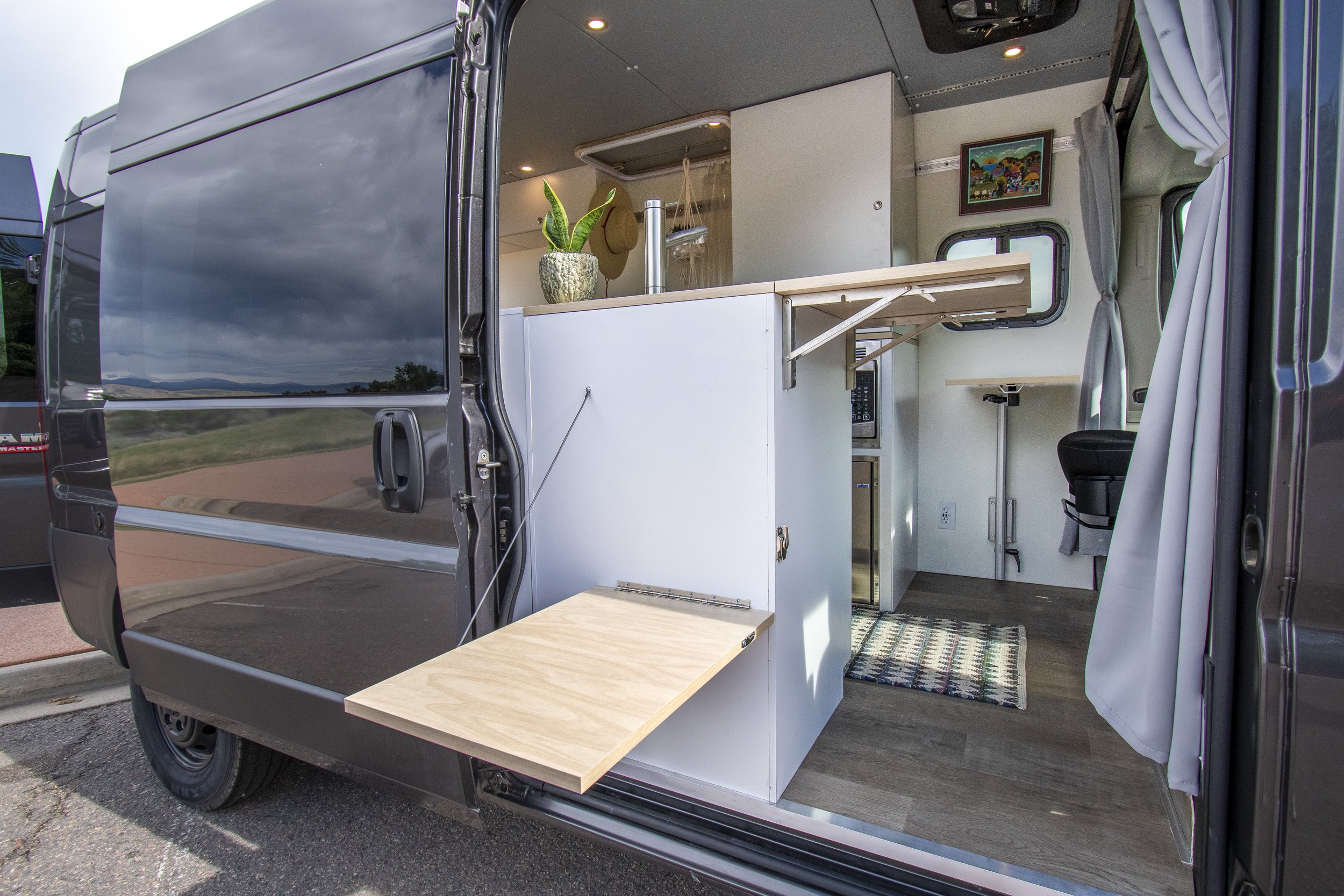 ProMaster 159" van for sale with outside table