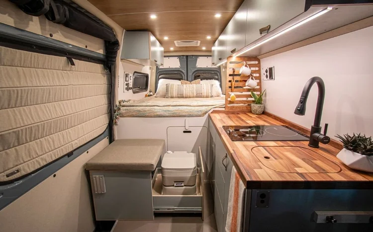 Using Van Toilet Let’s Talk Toilets for Vans | Best Campervan Toilet Options — Custom ...