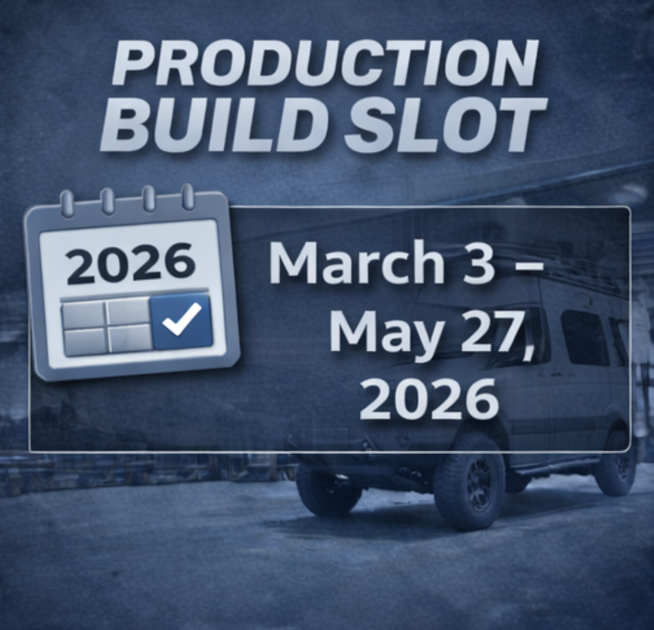 March 3 - May 27, 2026  - Production Build Slot