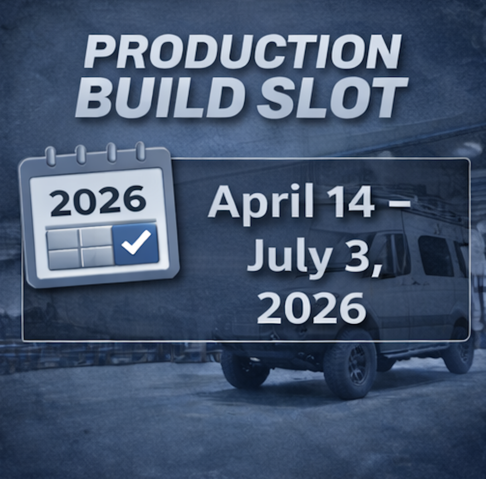 April 14 – July 3, 2026  - Production Build Slot