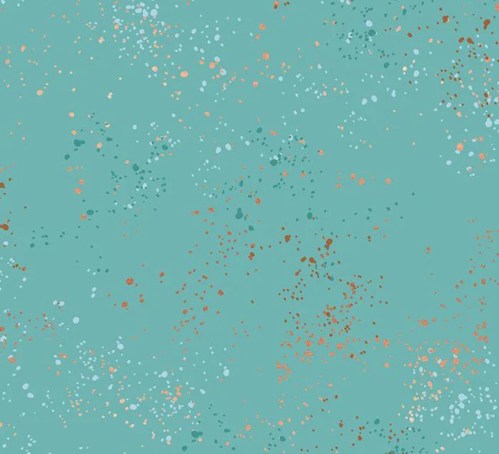 Ruby Star Speckled Turquoise